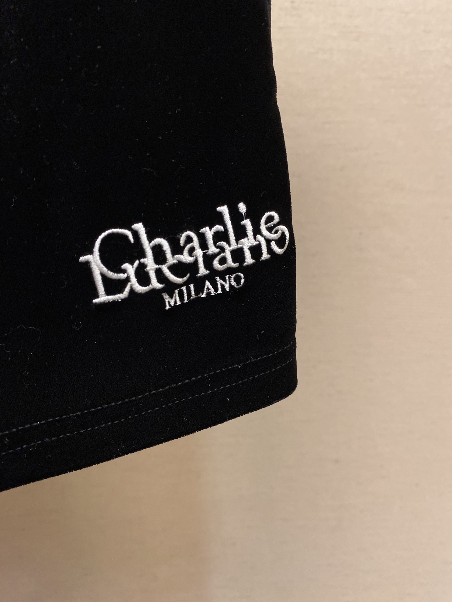 Title: P600 Charlie Luciano 2025 Summer Embroidered Shorts Review Summary: Stylish and comfortable shorts for outdoor activities, designed for fashion and functionality, available in sizes S-XL - 图片 7