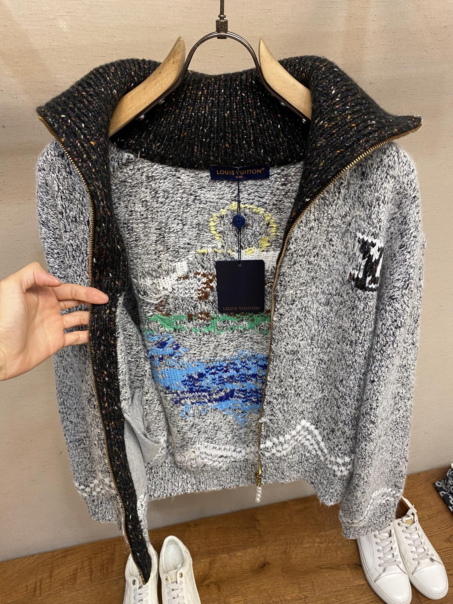 “NIGO 25FW New Boat Autumn Winter Zipper Sweater Coat XS-L Size” - 图片 9