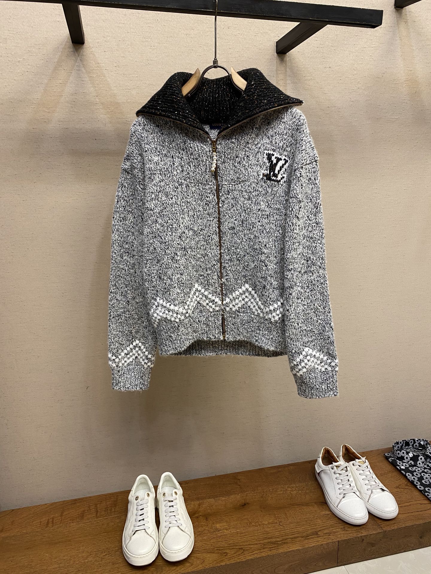 “NIGO 25FW New Boat Autumn Winter Zipper Sweater Coat XS-L Size” - 图片 1