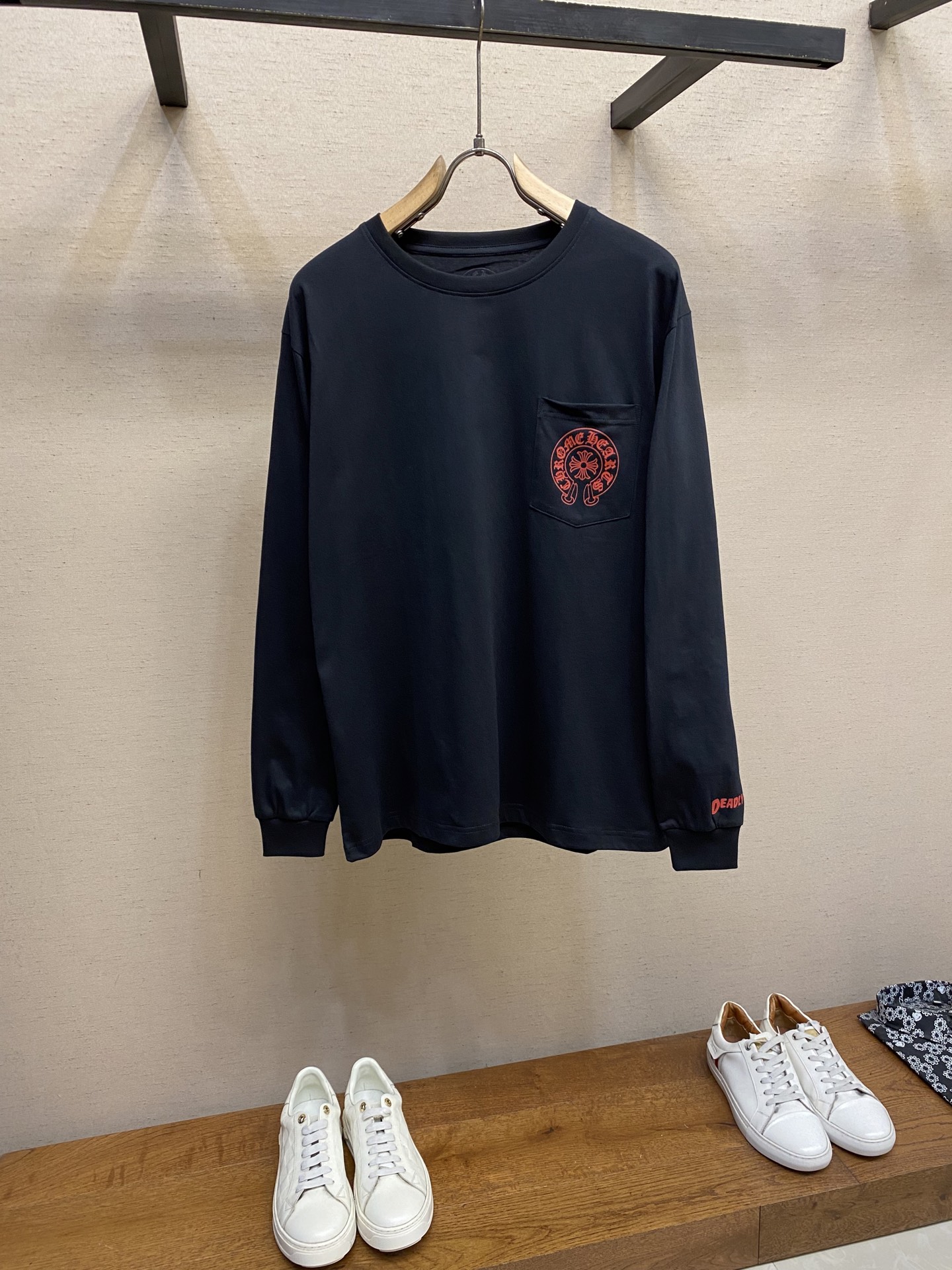 Deadly Doll Joint Funds Long Sleeve T-Shirt in 26g Full Cotton – Sizes S, M, L