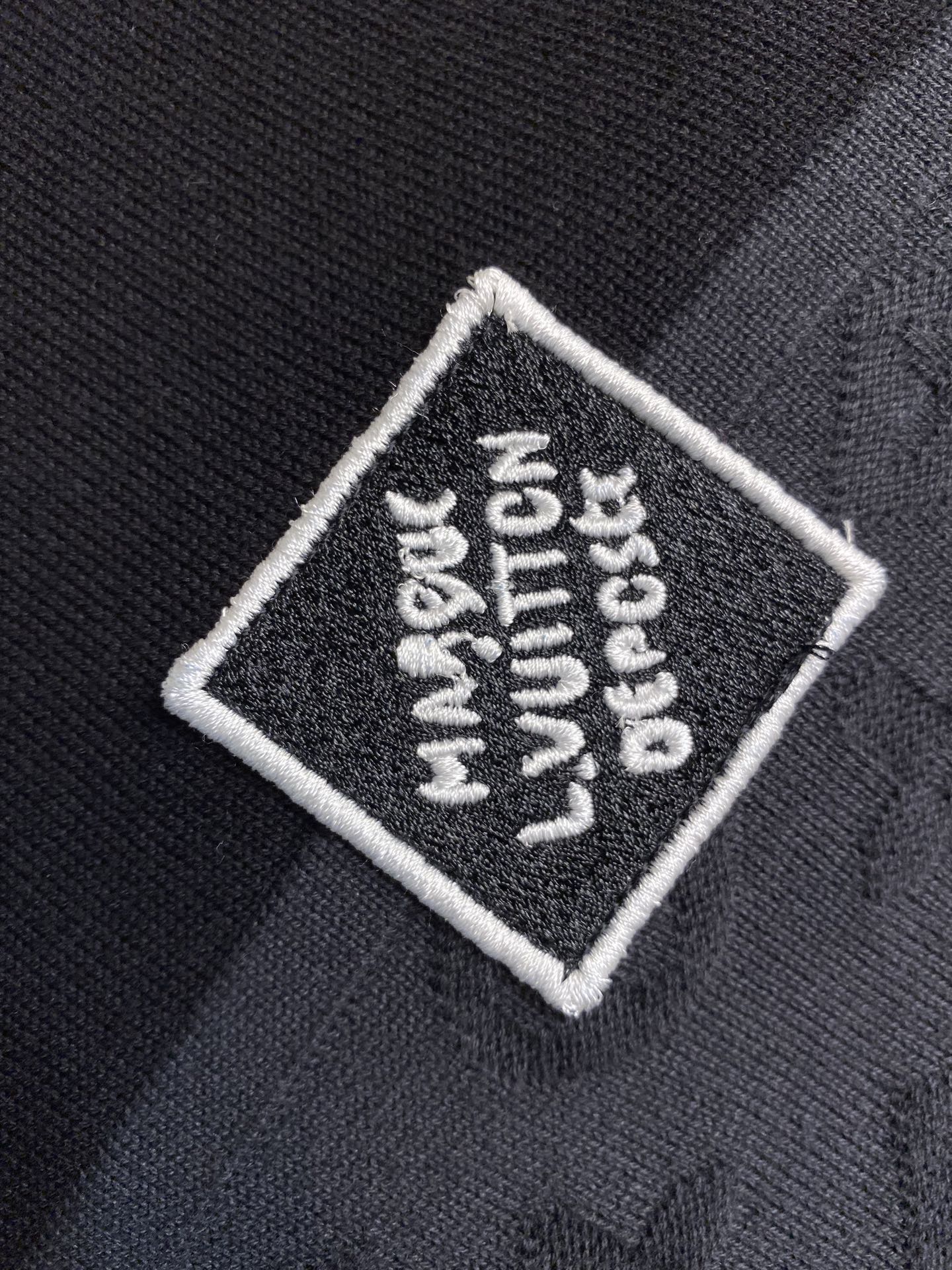 🌟🌟1V、25SS提花长袖马球衫，正品13400购入，40支精梳棉棉纱，斜纹梭织棉布，采用德国进口（SO