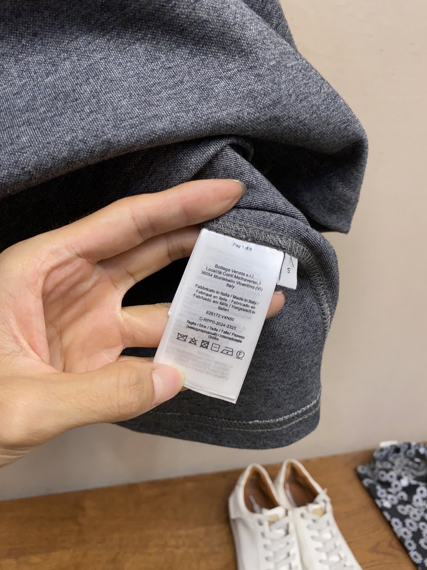 🌟🌟 Bottrga Veneta菱格皮翻领Polo衬衫

⚠️原,400购买；棉质双面面料、可水洗编织