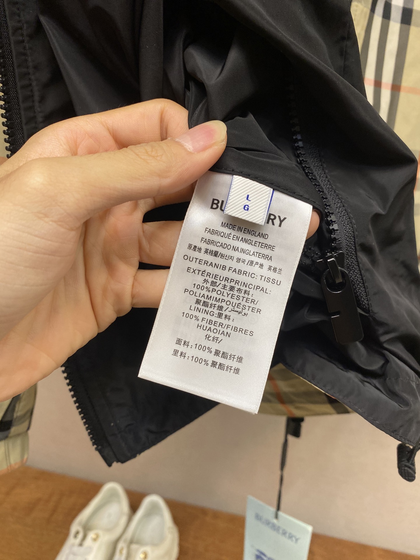 🌟🌟BBR，B家 25新品男装双面两穿格纹马术休闲夹克外套，轻盈对位斜纹外套，搭配抽绳连帽，双面两穿款式