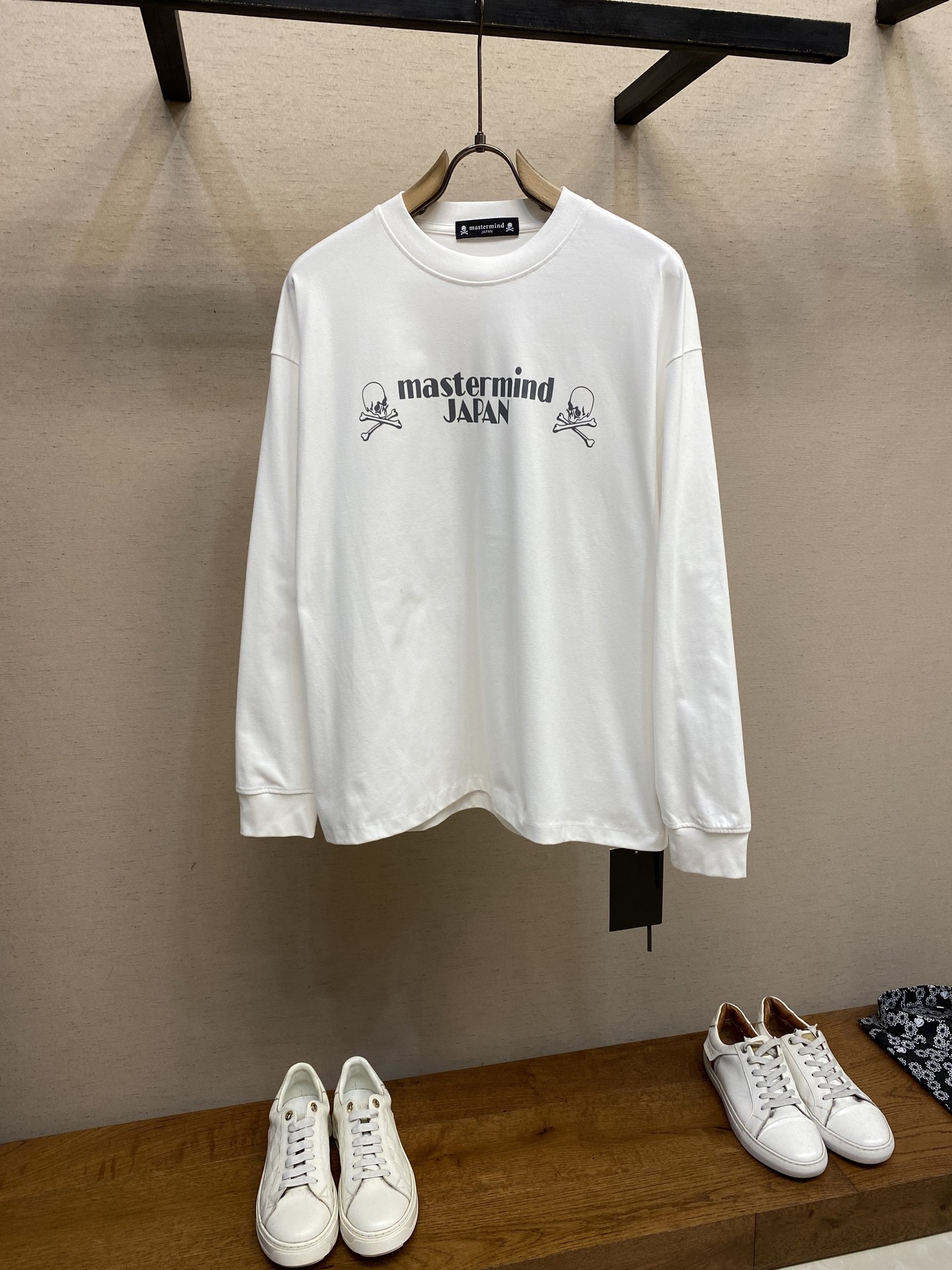 NO:518228,master mind Japan early autumn new skull print pure cotton round neck long sleeve Japanese dark style S-XL, alexander wang19860909master mind Japan 早秋新款骷髅头印花纯棉圆领长袖 日系暗黑风格 尺码S-XL,,alexander wang,Men's clothing