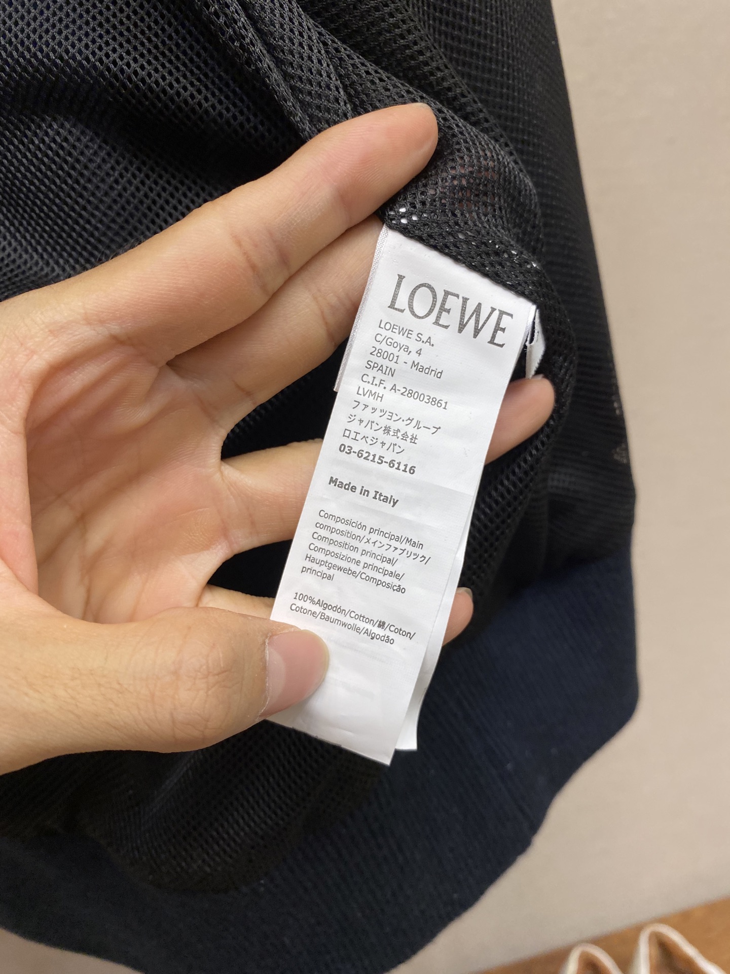 🌟🌟Loewe、蓝校服套装•外套⚠️购买，轻盈科技平纹针织面料、胸前Anagram 刺绣点缀、衣袖饰有人