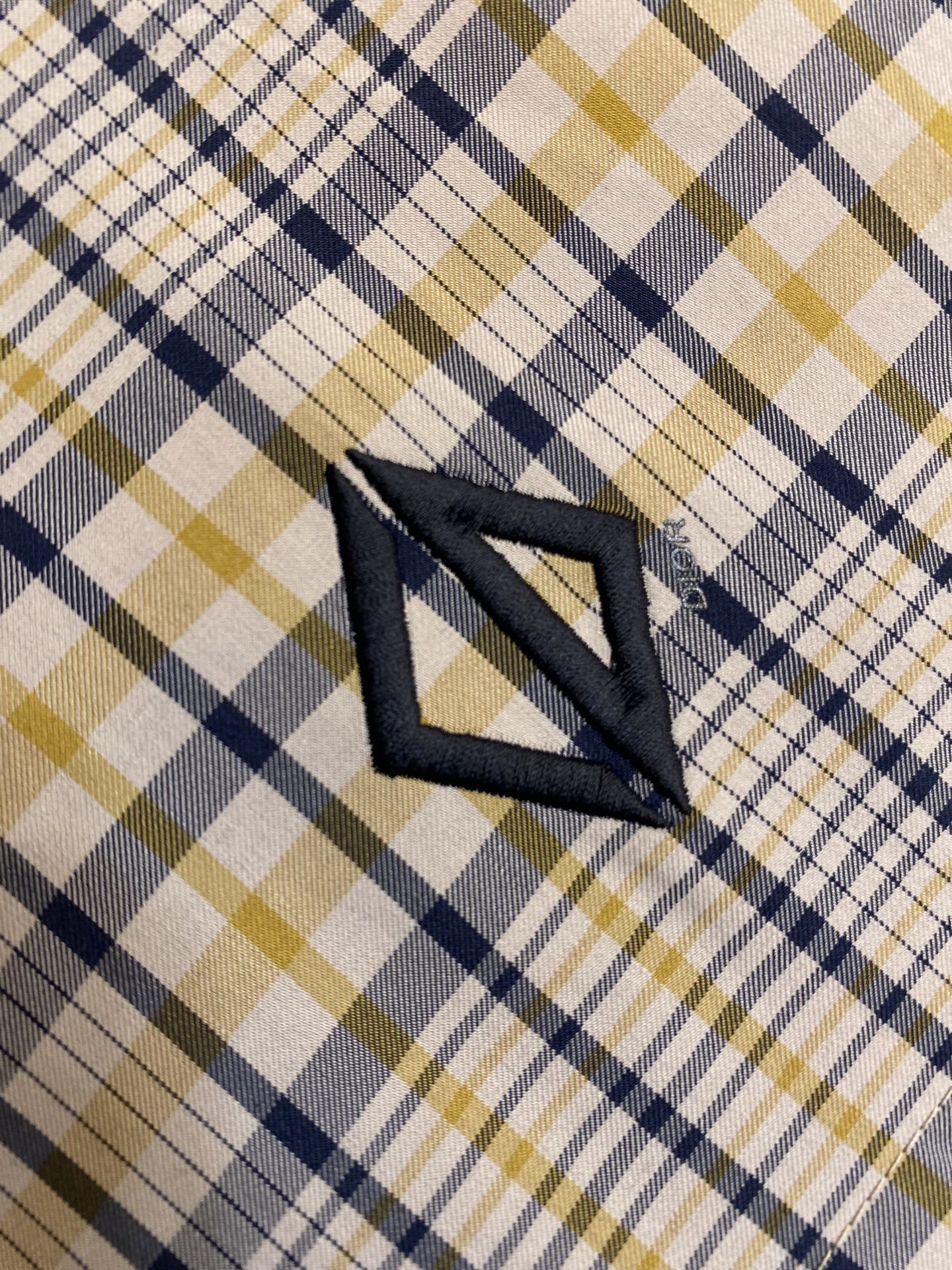 🌟🌟Dior，25SS棉质混纺面料格子图案衬衫，正品18500购入，定制格子提花混纺面料，提花面料，定位