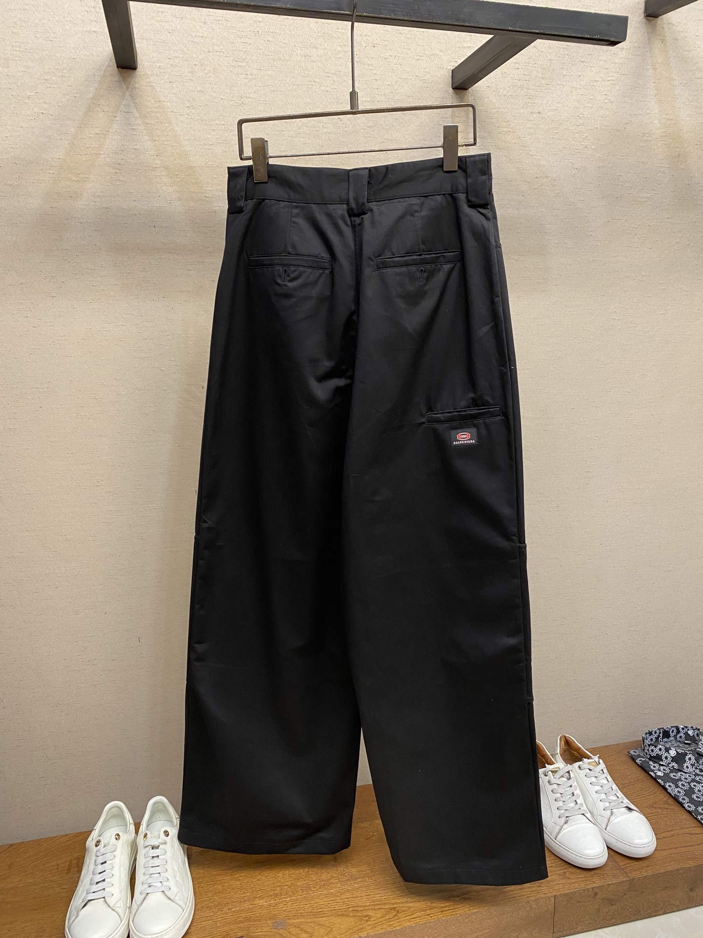 🌟🌟Balenciaga，棉质斜纹工装裤，正品9000购入开发，定制60支全棉斜纹300克面料，TR口袋