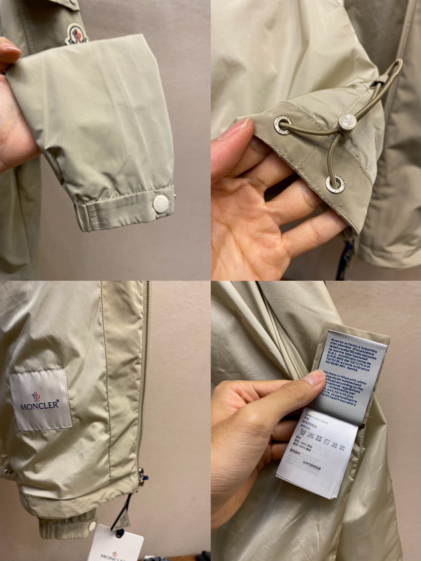 🌟🌟Moncler，2025新款男士休闲定制夹克外套。穿上简约干练的休闲外套，瞬间重回时髦霸气，又是活力