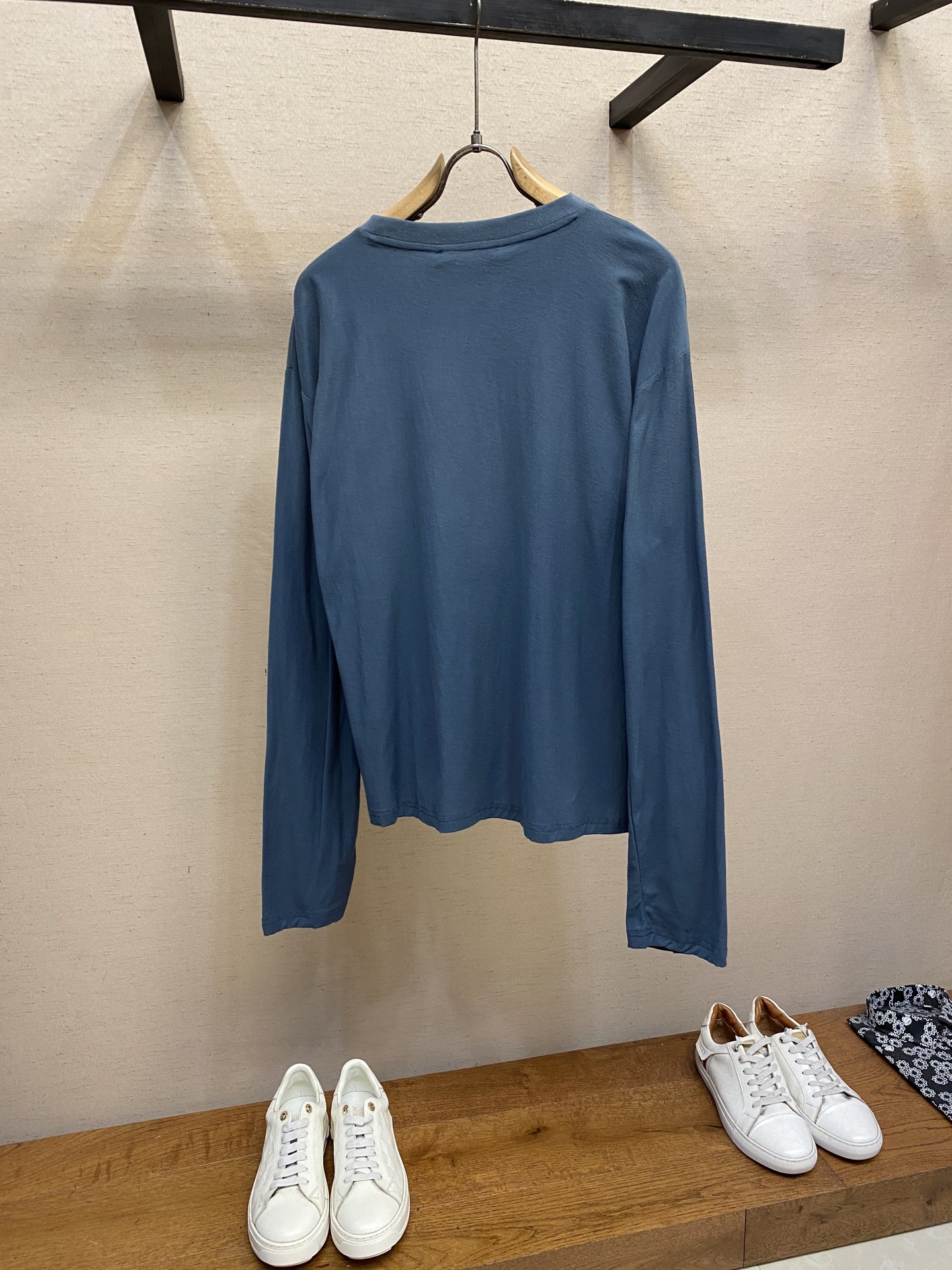 🌟🌟Acne Studios，男女同款圆领长袖T恤 秋天可外穿 冬天可打底 一年四季可穿 超高性价比 随