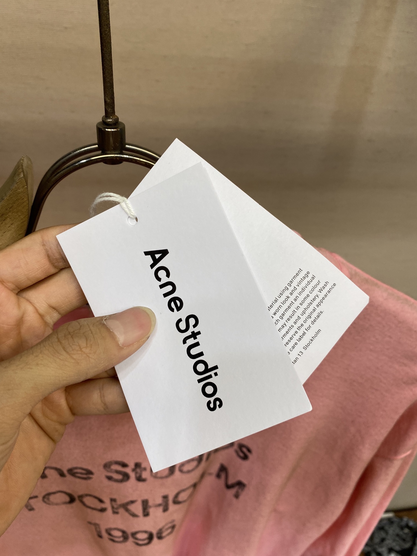 🌟🌟Acne Studios，男女同款圆领长袖T恤 秋天可外穿 冬天可打底 一年四季可穿 超高性价比 随