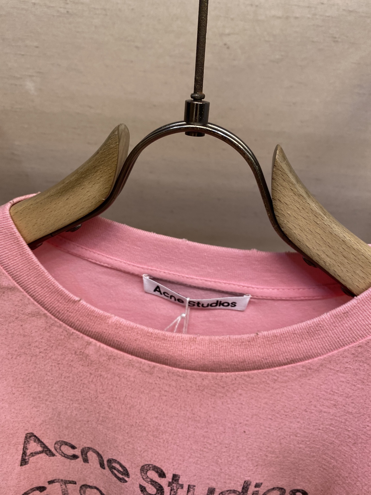 🌟🌟Acne Studios，男女同款圆领长袖T恤 秋天可外穿 冬天可打底 一年四季可穿 超高性价比 随