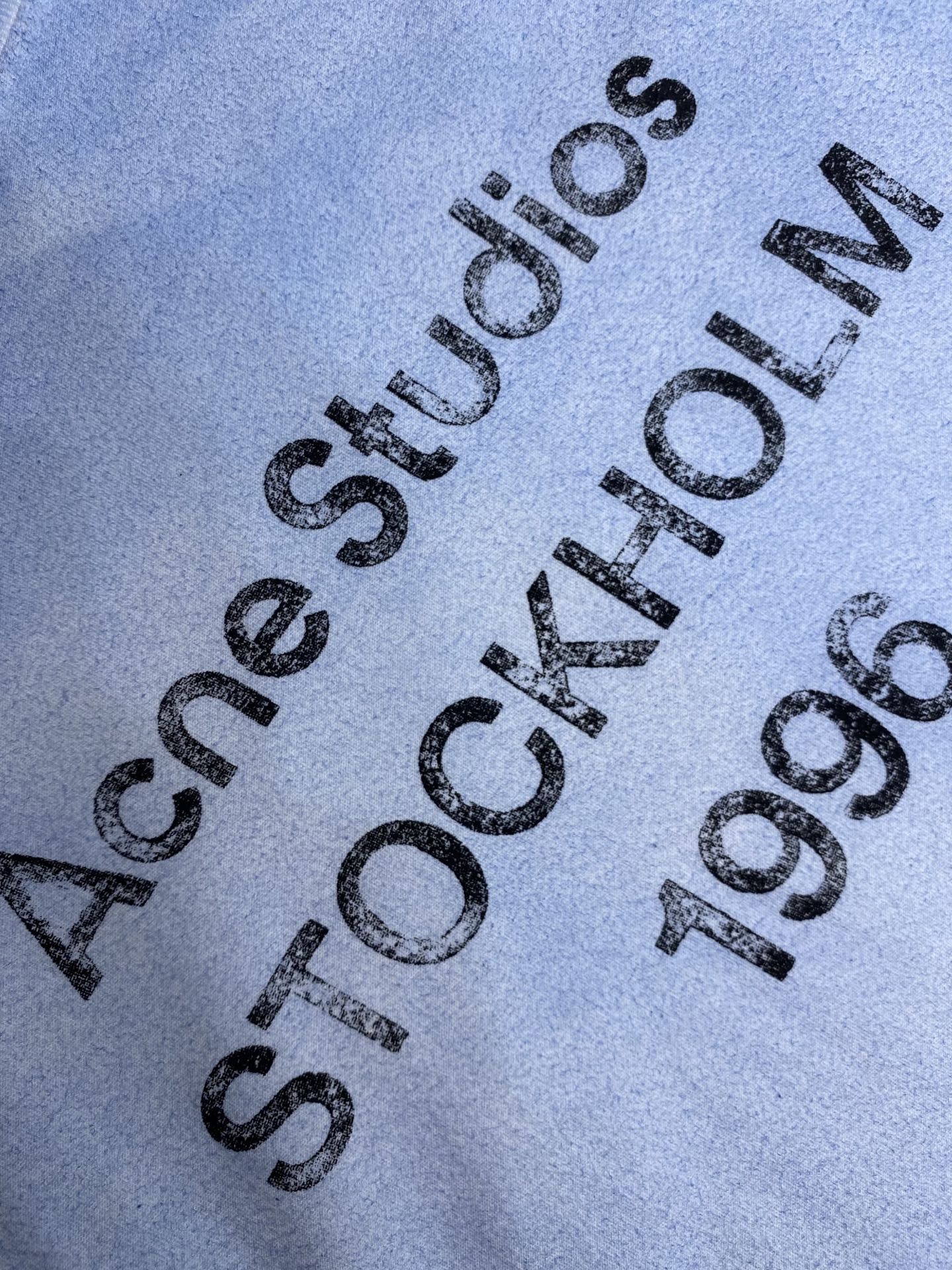 🌟🌟Acne Studios，男女同款圆领长袖T恤 秋天可外穿 冬天可打底 一年四季可穿 超高性价比 随