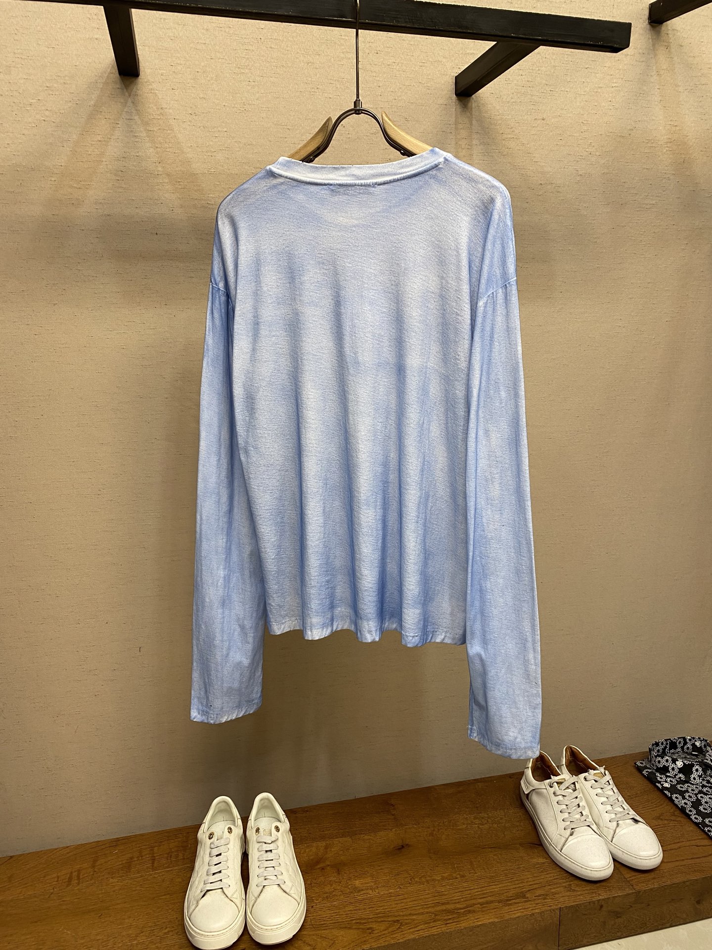 🌟🌟Acne Studios，男女同款圆领长袖T恤 秋天可外穿 冬天可打底 一年四季可穿 超高性价比 随