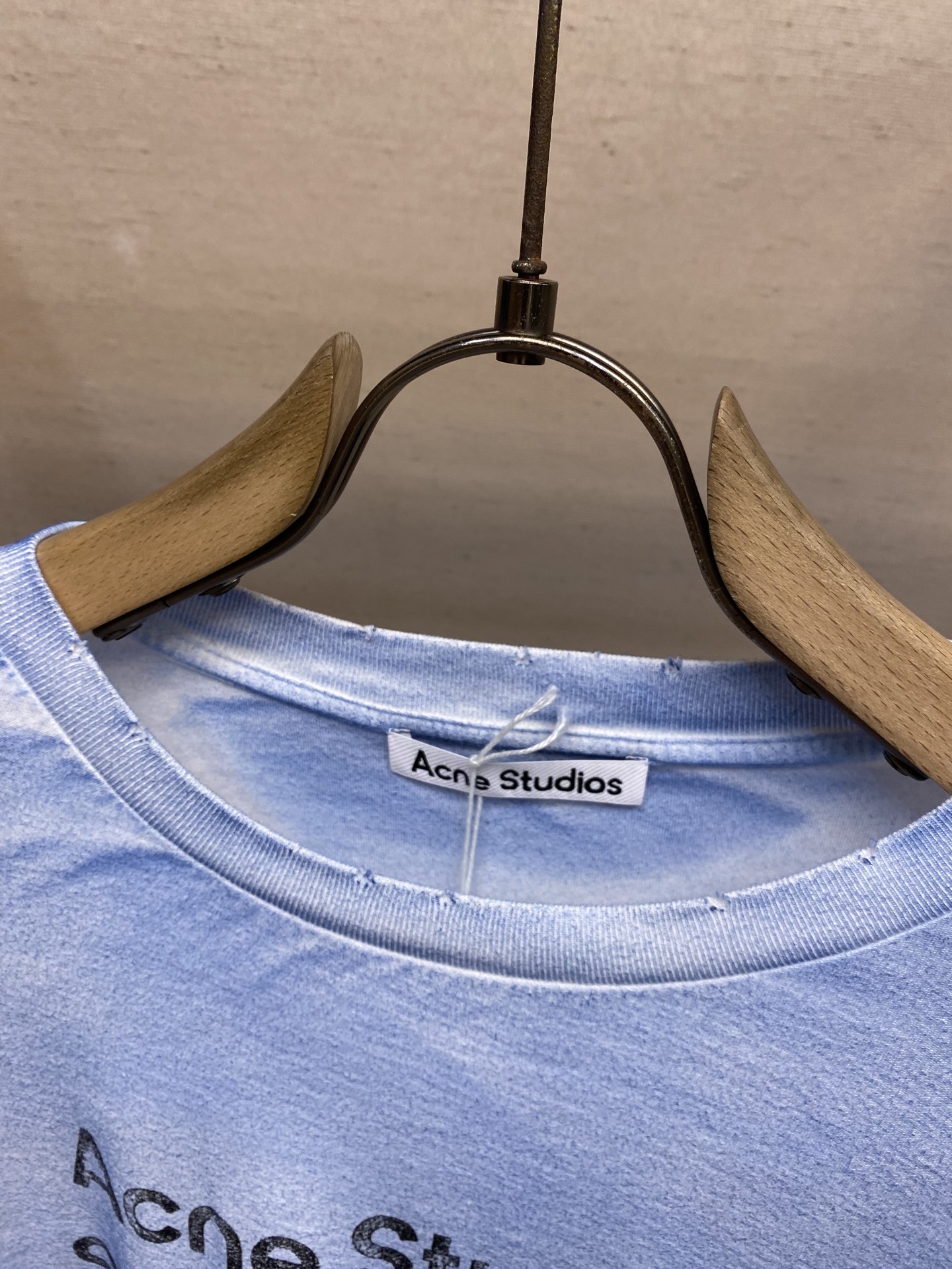 🌟🌟Acne Studios，男女同款圆领长袖T恤 秋天可外穿 冬天可打底 一年四季可穿 超高性价比 随