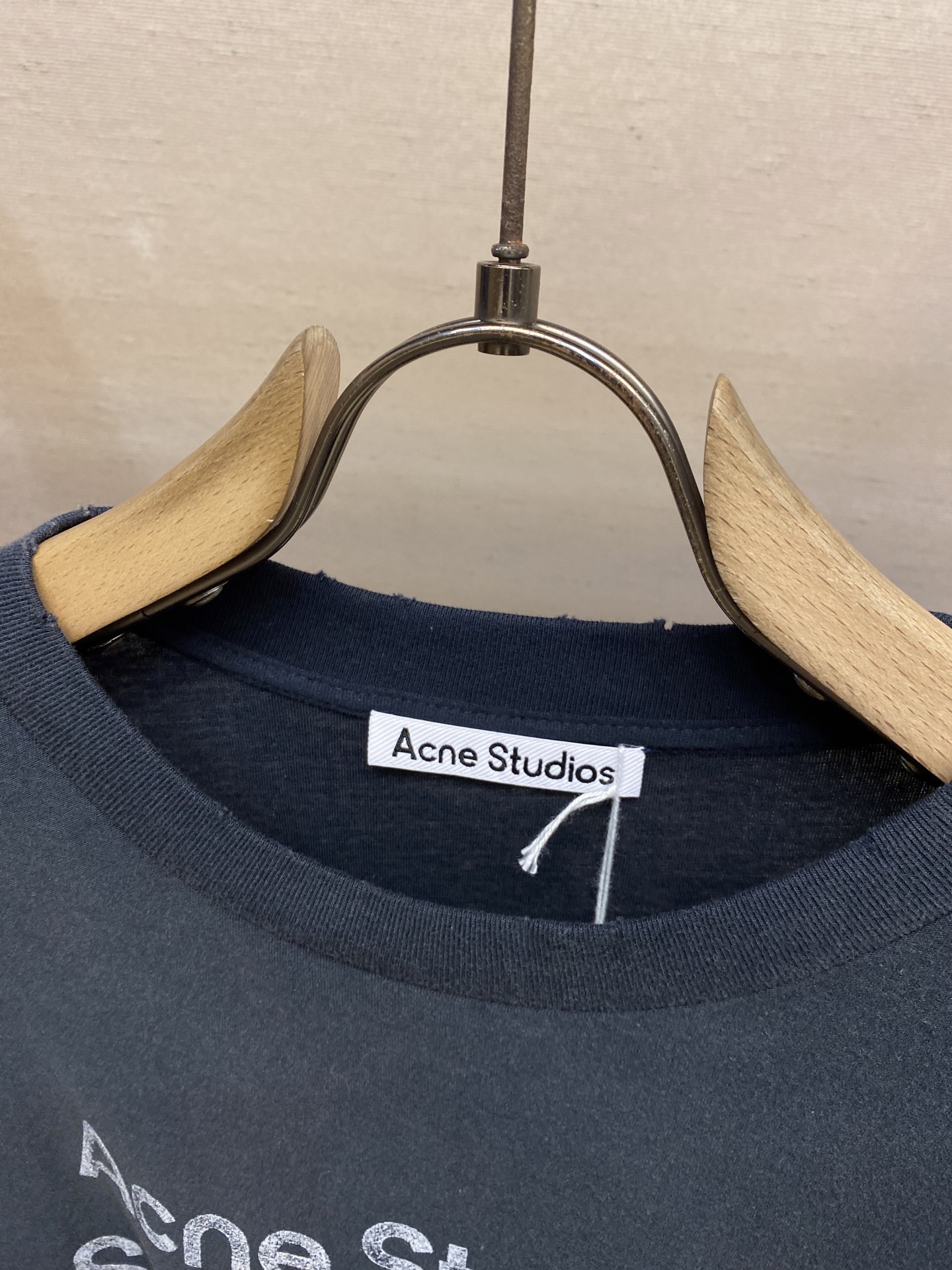 🌟🌟Acne Studios，男女同款圆领长袖T恤 秋天可外穿 冬天可打底 一年四季可穿 超高性价比 随