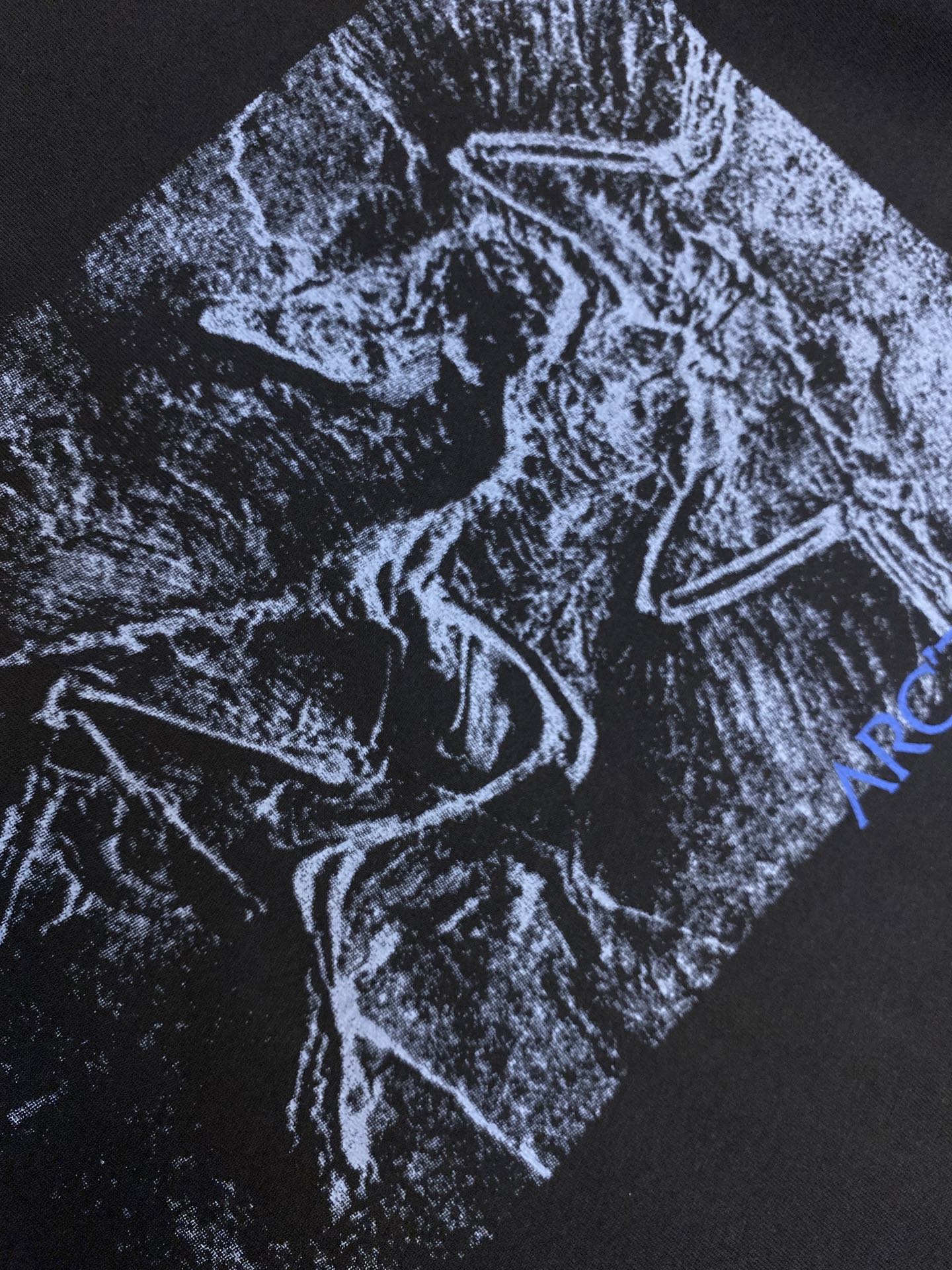 🌟🌟Arctery，2025新款 官网同步 涂鸦直喷，男女同款 短袖t恤定制120克100％双纱纯棉面料