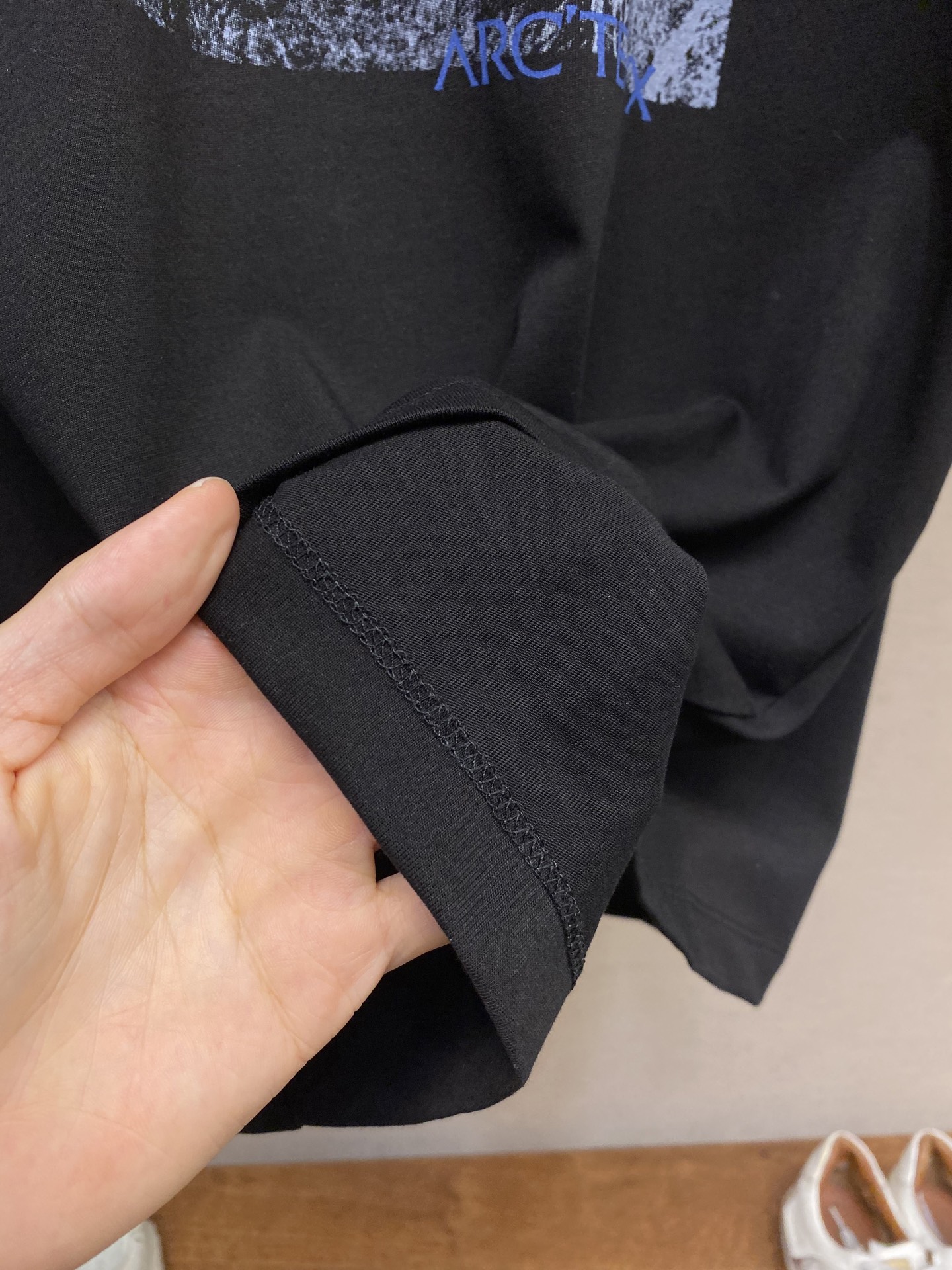 🌟🌟Arctery，2025新款 官网同步 涂鸦直喷，男女同款 短袖t恤定制120克100％双纱纯棉面料