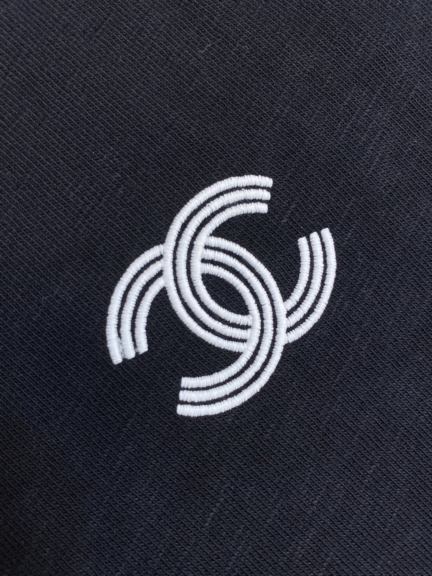 🌟🌟CHANEL，小香中古巴黎秀场员工半袖T恤/经典刺绣袖口字母滴胶短袖T恤 竹节棉质成衣洗水纯棉 ⚠️