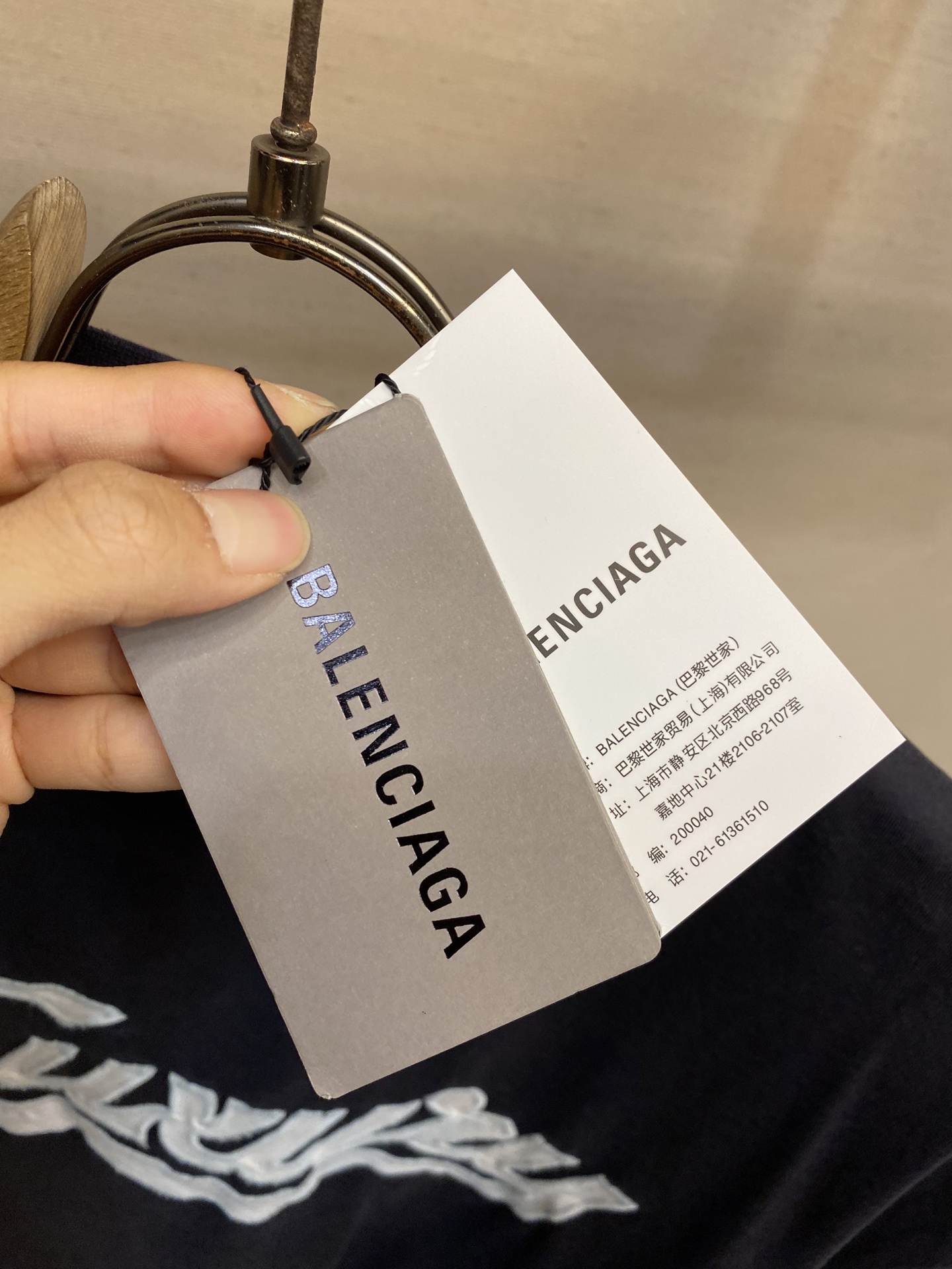 🌟🌟Balenciaga、奢华字母贴布圆领短袖⚠️原,000购买；平纹针织面料、正面饰以luxury s