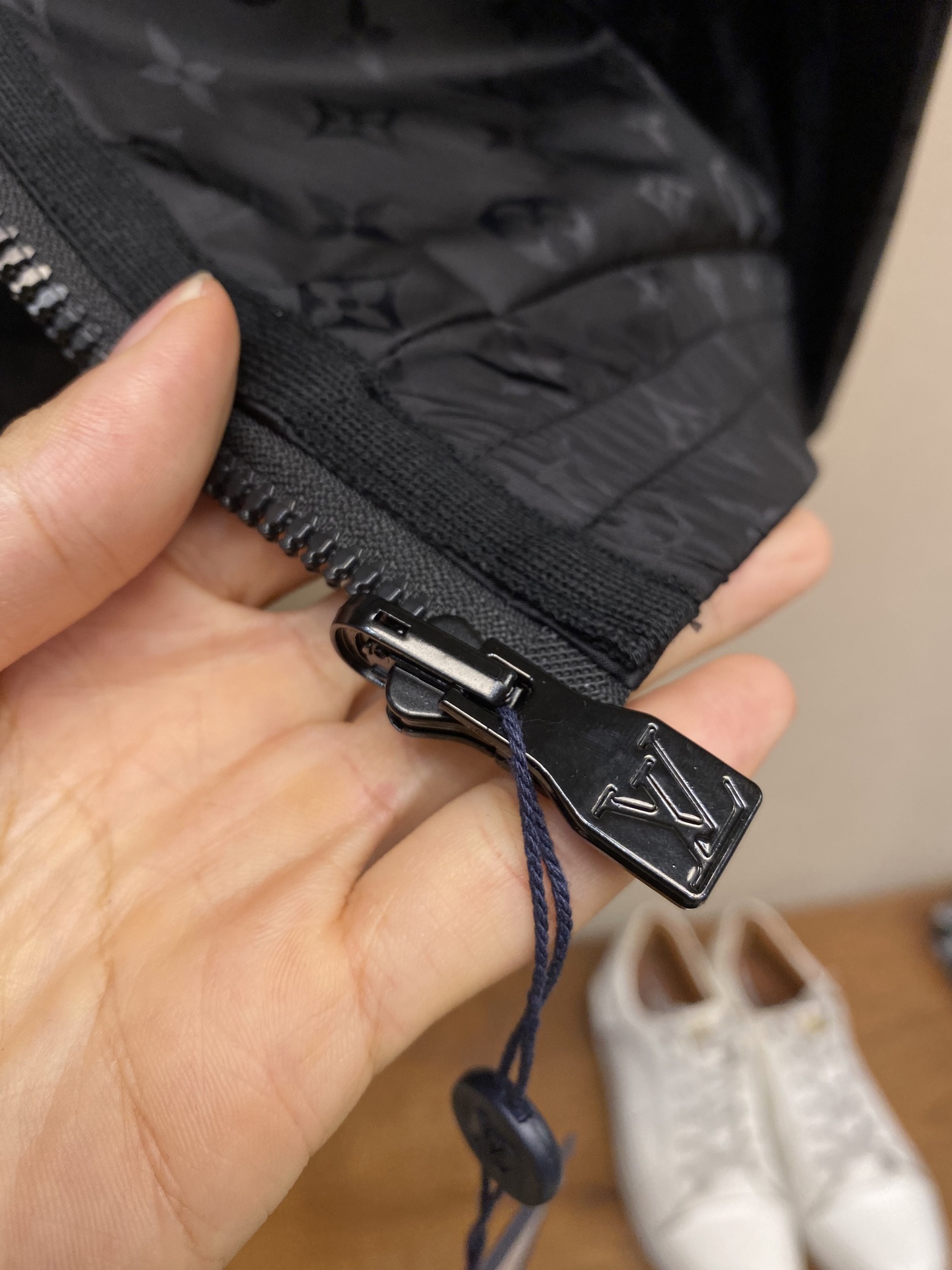 🌟🌟 1V 路易家 ⚠️仅限干洗！！中温熨烫！ 2025FW早秋系列MONOGRAM 提花双面穿轻质夹克