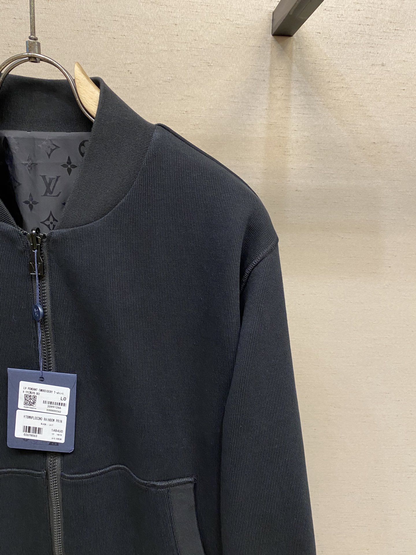 🌟🌟 1V 路易家 ⚠️仅限干洗！！中温熨烫！ 2025FW早秋系列MONOGRAM 提花双面穿轻质夹克