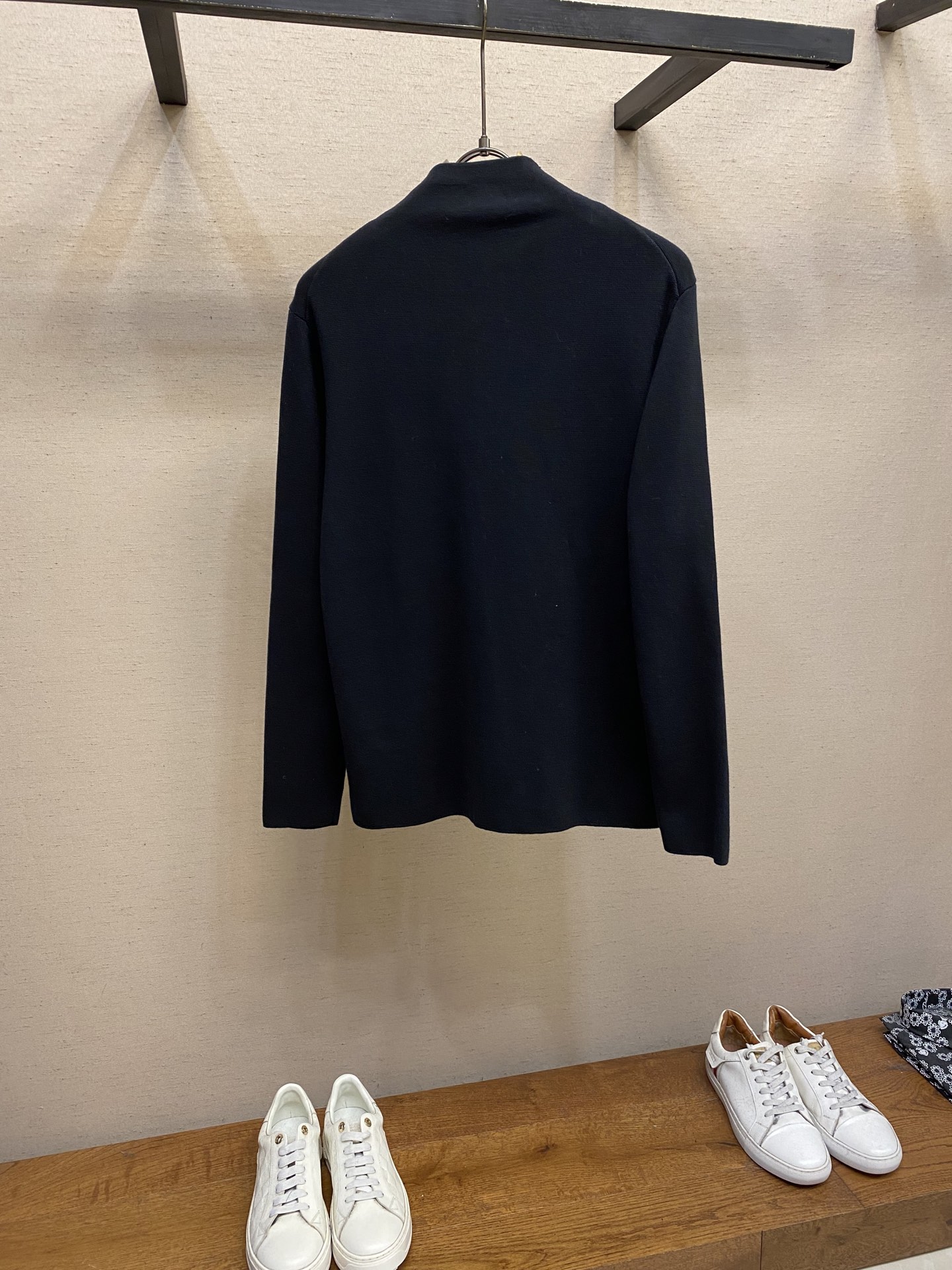 🌟🌟Dior、CD字母毛织外套 毛料采用48支超细50%羊毛50%棉混纺纱线，运用进口14针毛织机双面立