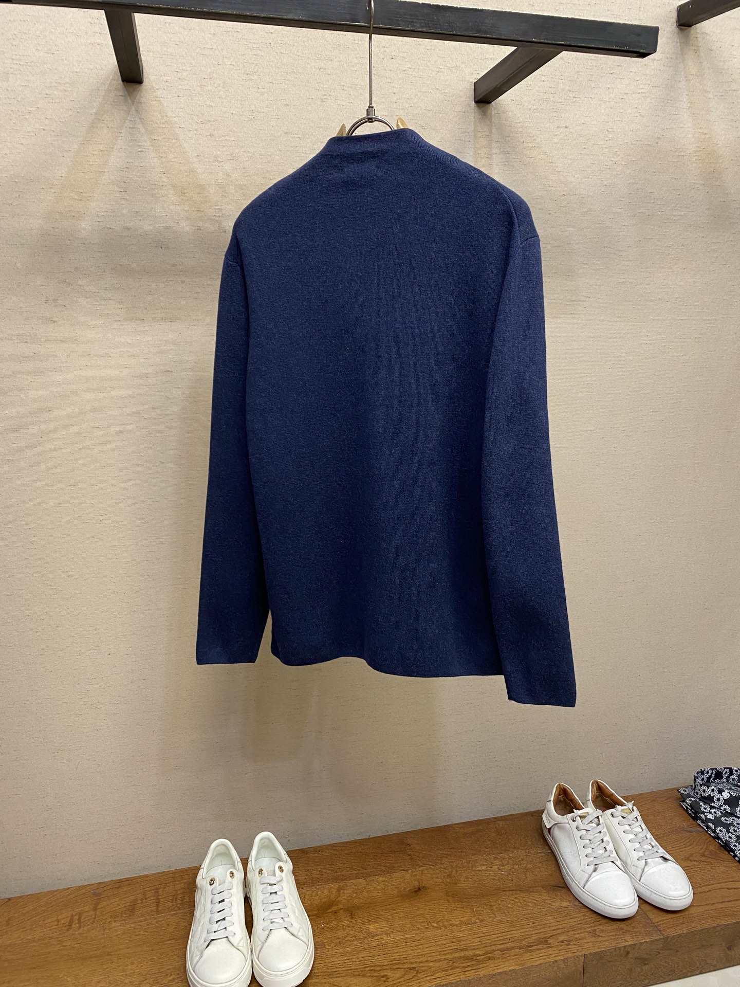 🌟🌟Dior、CD字母毛织外套 毛料采用48支超细50%羊毛50%棉混纺纱线，运用进口14针毛织机双面立