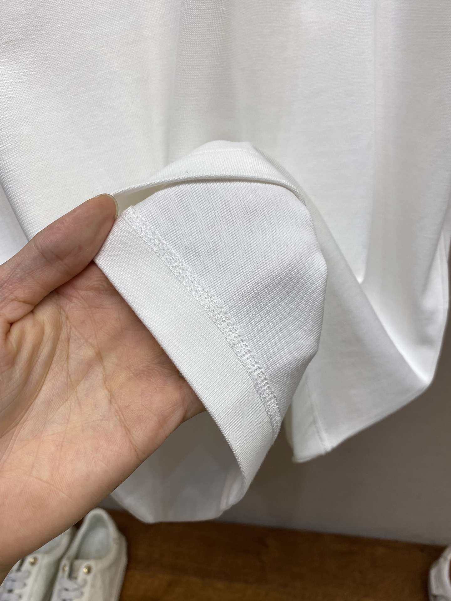 🌟🌟AMl……2025FW早秋新品男女同款重磅棉质立体爱心❤️/后背同色AMI刺绣宽松版棉质半袖T恤洗涤