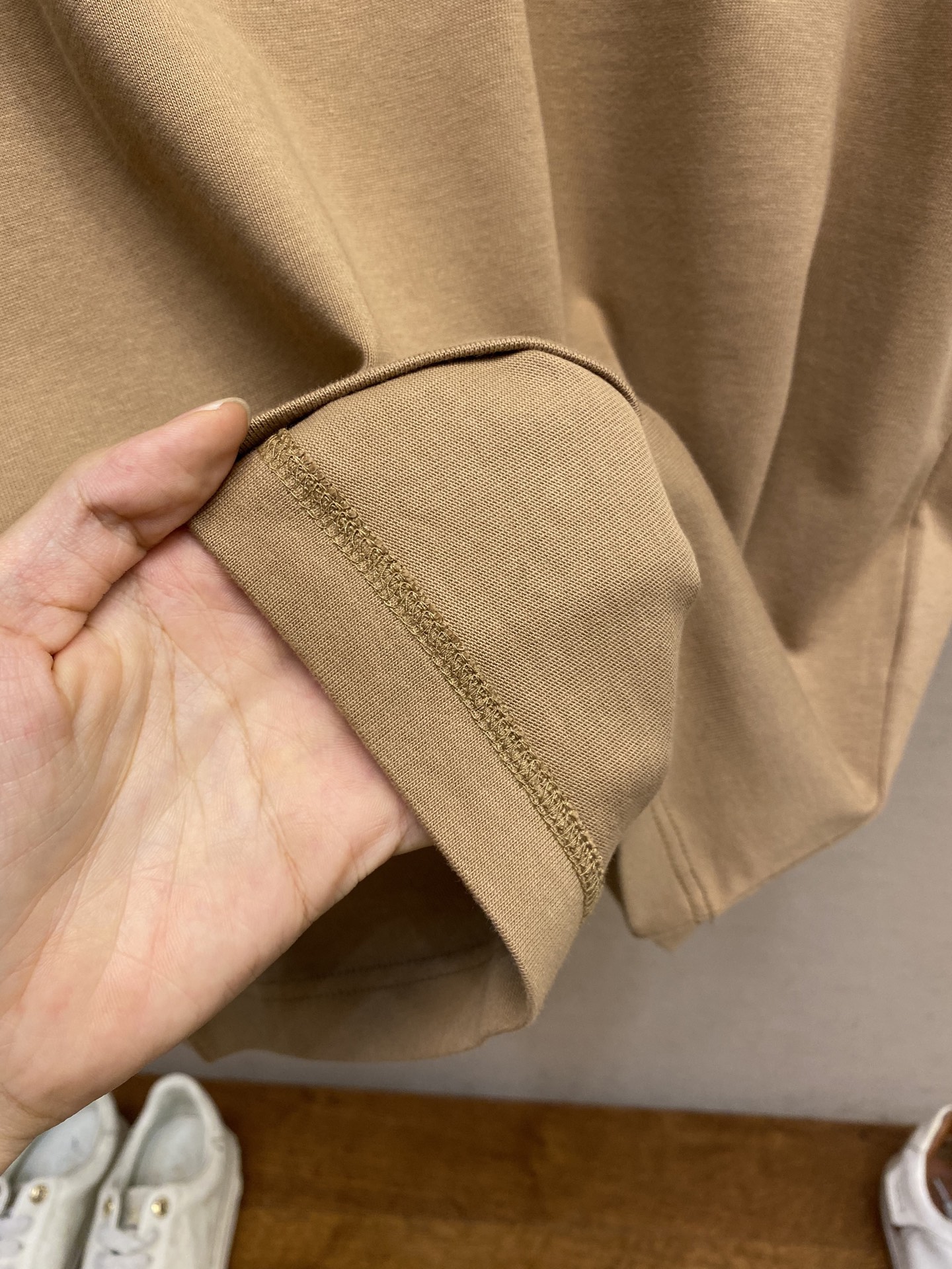 🌟🌟AMl……2025FW早秋新品男女同款重磅棉质立体爱心❤️/后背同色AMI刺绣宽松版棉质半袖T恤洗涤