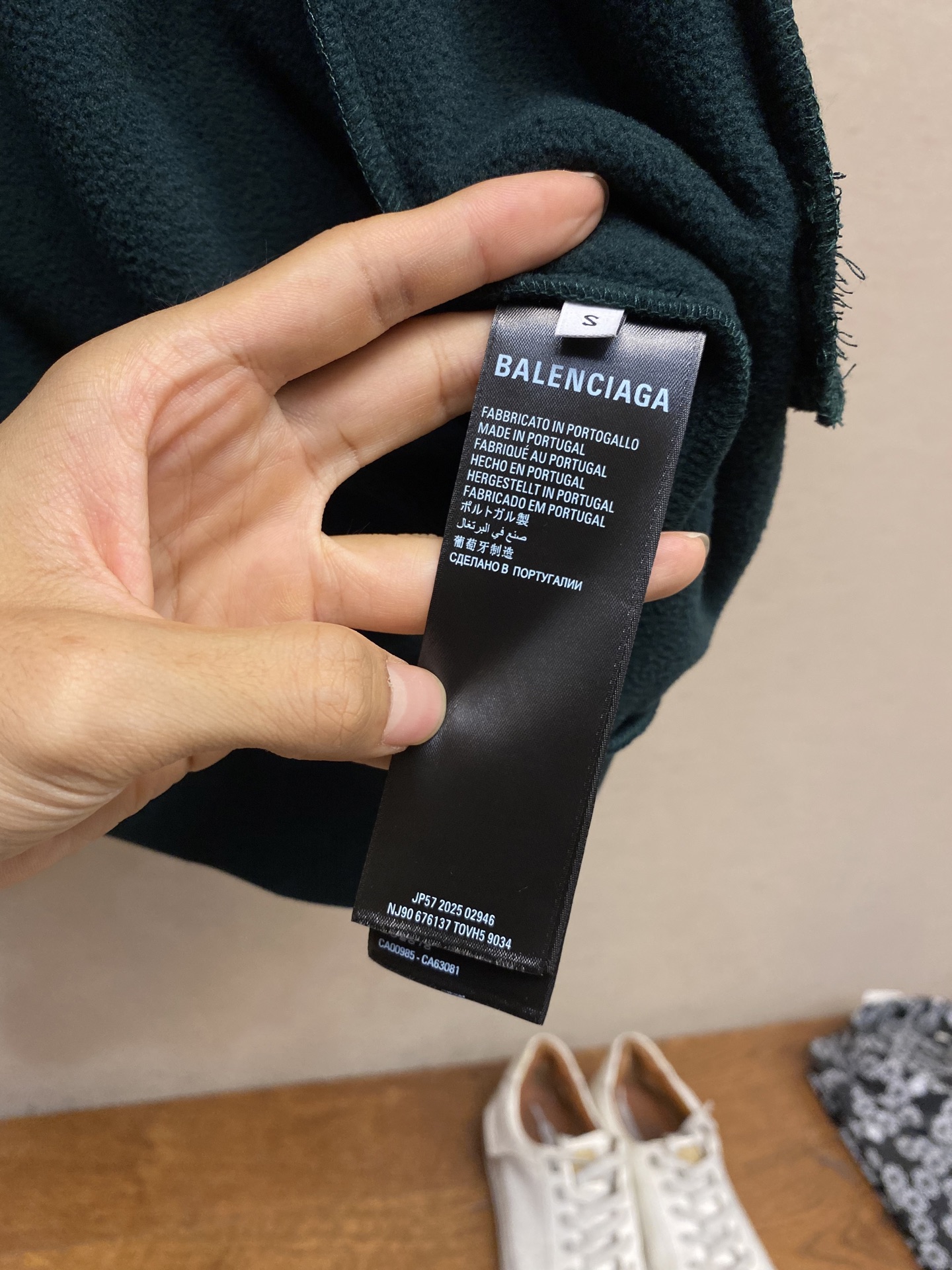 🌟🌟Balenciaga、袖条刺绣立领拉链外套⚠️原,000购买；摇粒绒面料材质、正面和背面饰以艺术作品