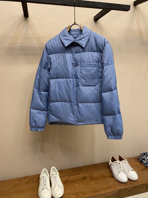 Dior Oblique Jacquard Down Jacket, Classic and Stylish, Size 46-52 1 Dior Oblique Jacquard Down Jacket, Classic and Stylish, Size 46-52