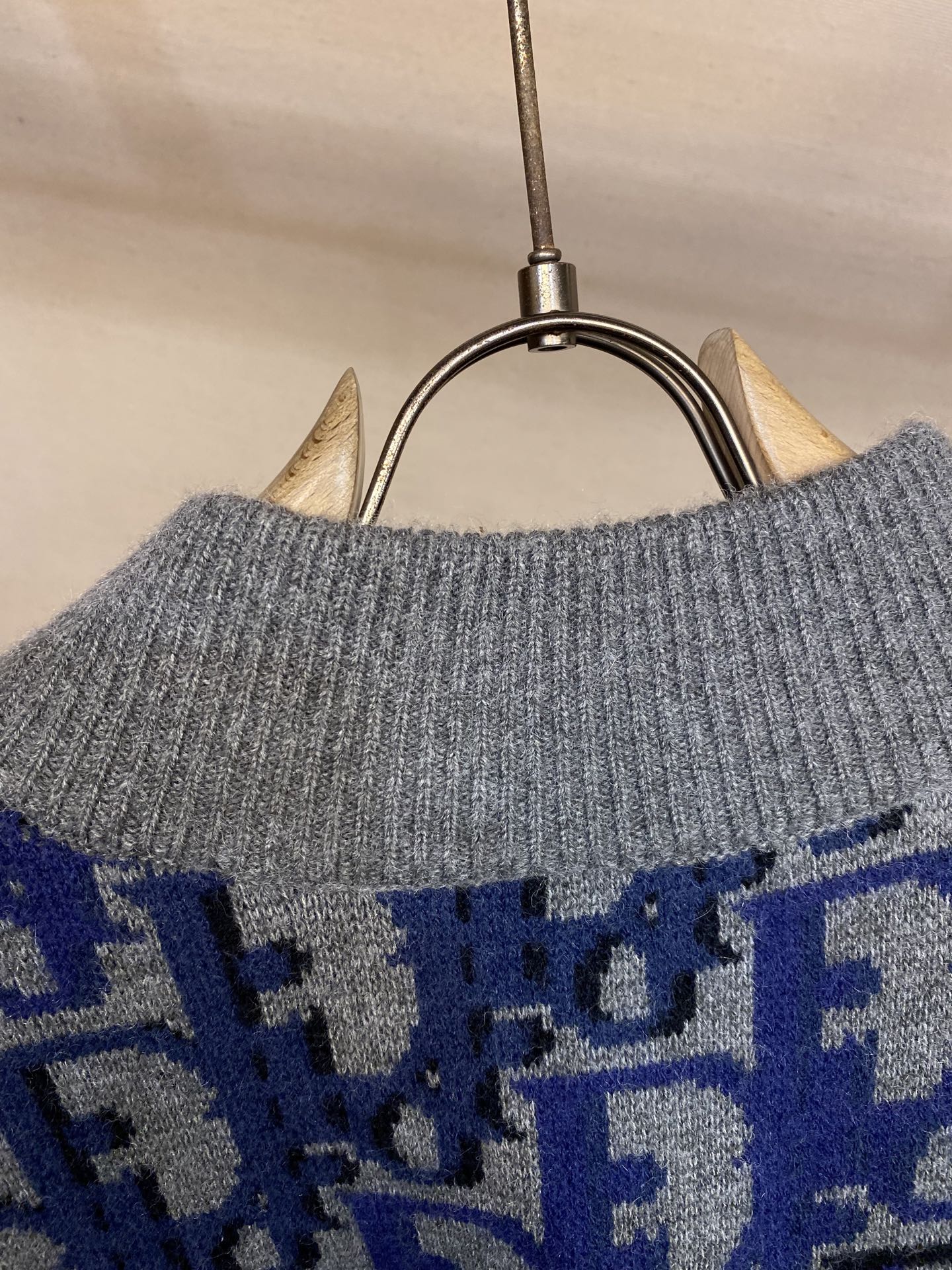 🌟🌟 Dior Oblique 印花针织开衫迪奥男士Oblique印花针织开衫，2026春季系列，绵羊毛