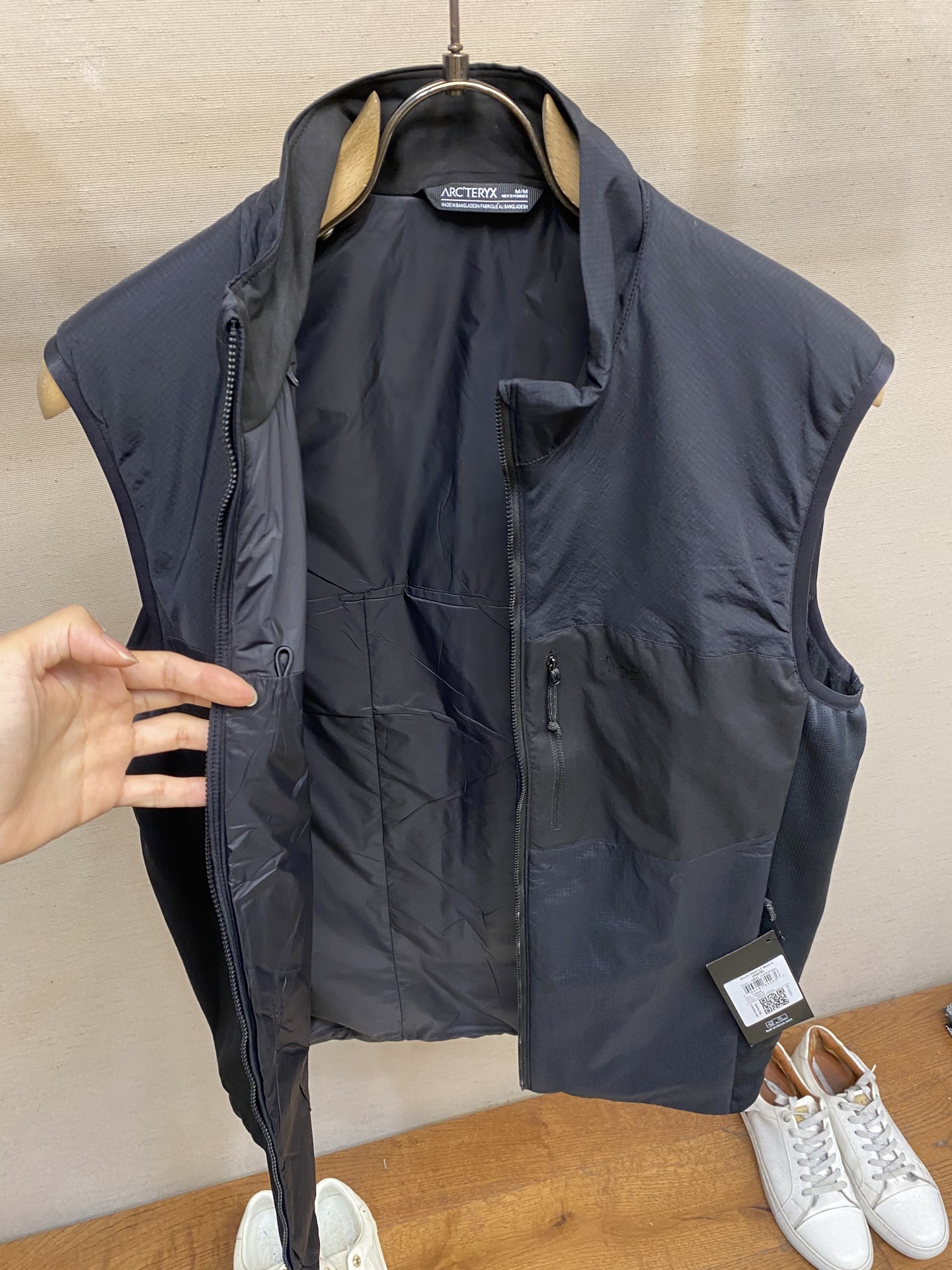 🌟🌟 Arcteryx/始祖鸟ATOM LT Vest Gen 2.1 军鸟LEAF系列军鸟立领薄款棉马