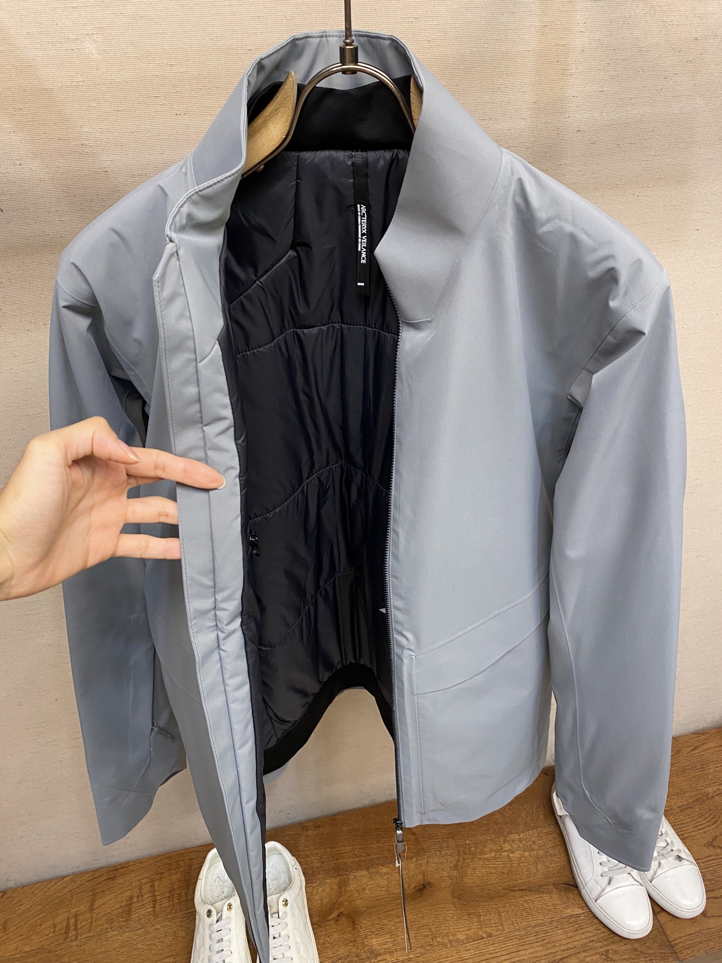 🌟🌟Arctery 棉服立领外套。商务款系列。没有🐦的logo 非常低调 面料和版型都是属于鸟的最高端 