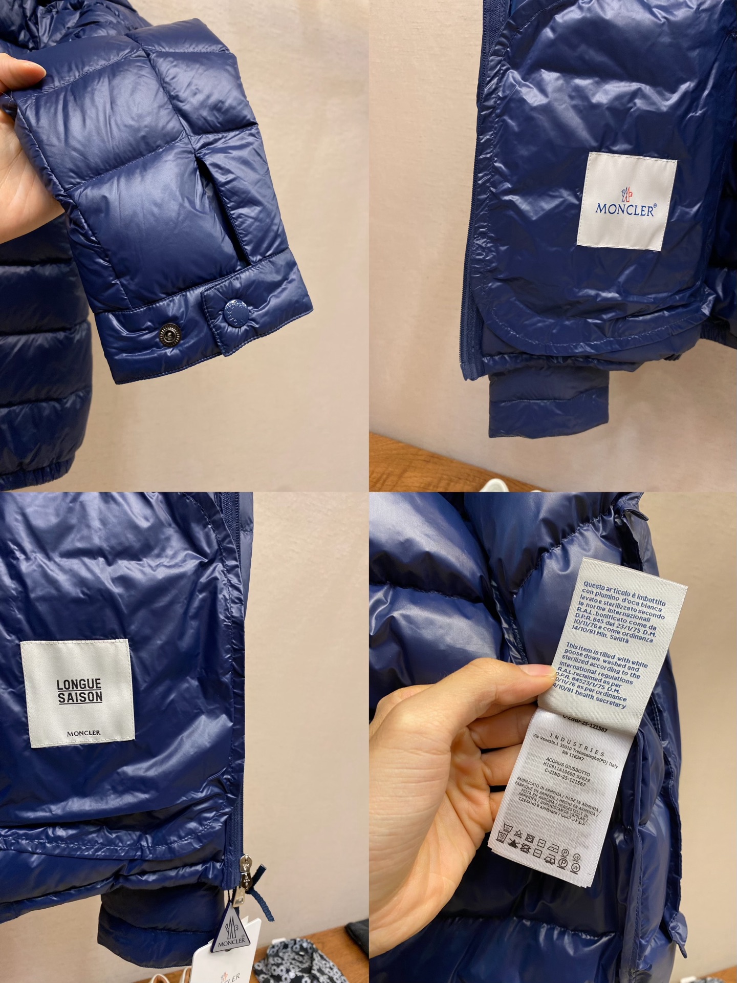 🌟🌟Moncler 蒙口 /盟可睐 25𝒔𝒔 Acorus 经典轻薄立领休闲男士羽绒服#06!!!!! 尺码:1,2,3 🌟🌟Moncler 蒙口 /盟可睐 25𝒔𝒔 Acorus 经典轻薄立领休闲男士羽绒服#06!!!!! 尺码:1,2,3