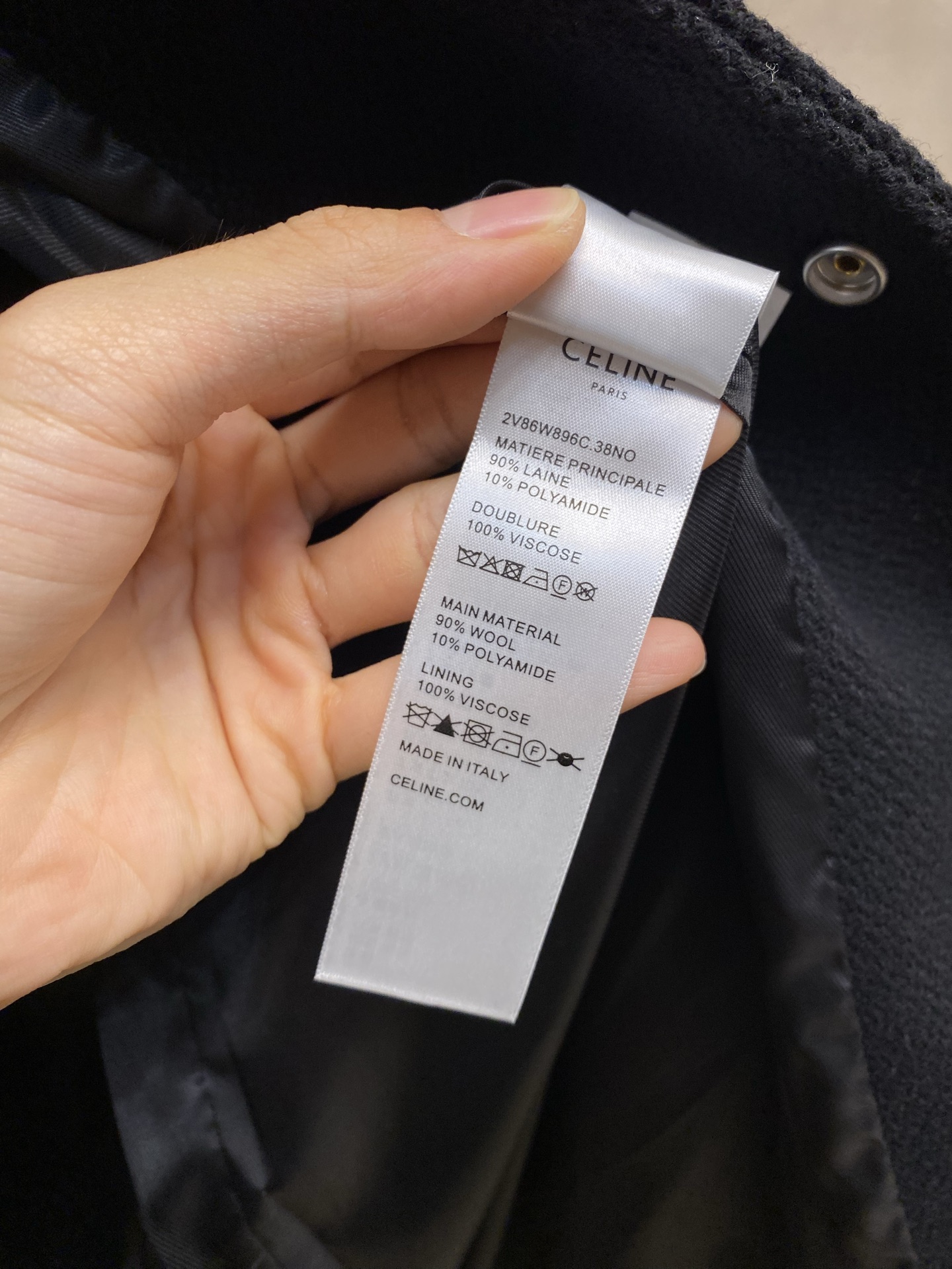 🌟🌟Celine，系列棒球服，羊毛材质，柔软又耐穿，秋冬必备!TRIOMPHE贴饰纹理+经典棒球服版型，