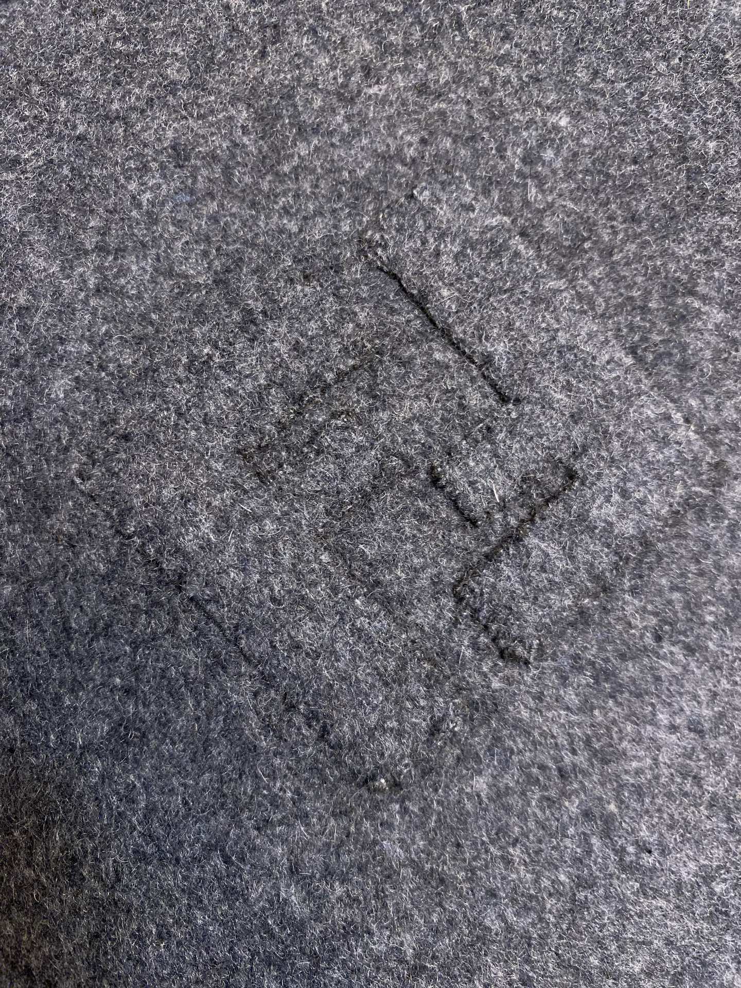 🌟🌟Fendi 翻领单排扣羊毛夹克外套 正品34000购入开发 定制560克70%羊毛混纺双F双面呢 定