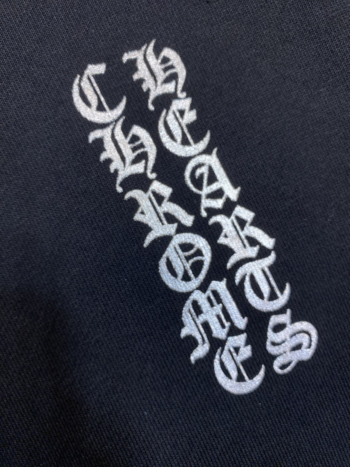 🌟🌟 Chrome Hearts25SS1988限定锡箔色印字连帽卫衣 400克奥代尔绒卫衣料 440克