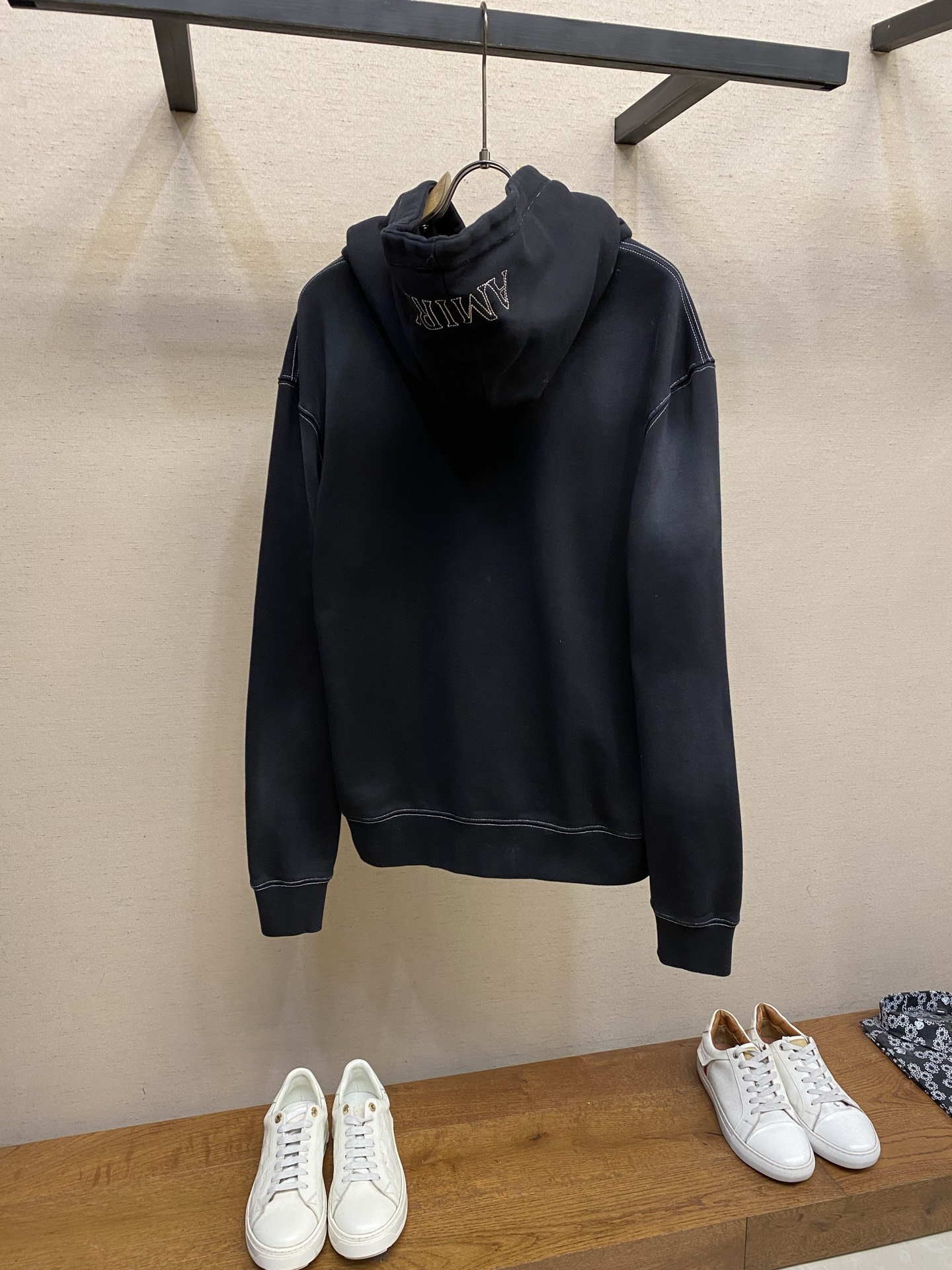 🌟🌟ANIRI 新款洗水做旧纯棉毛圈重磅连帽卫衣尺码：S-XL