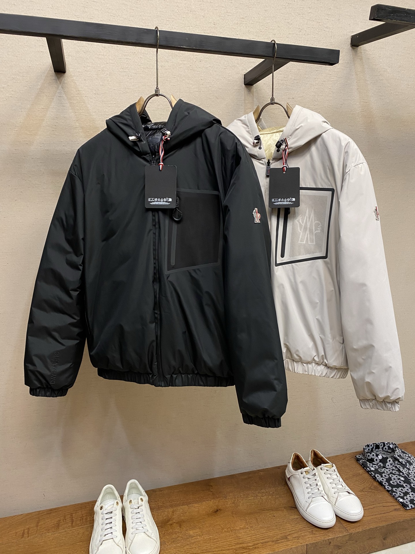 🌟🌟Moncler 秋冬新款双面羽绒服外套 高端定制 内填充顶级国标纯正90白鸭绒 品质经得起任何形式检