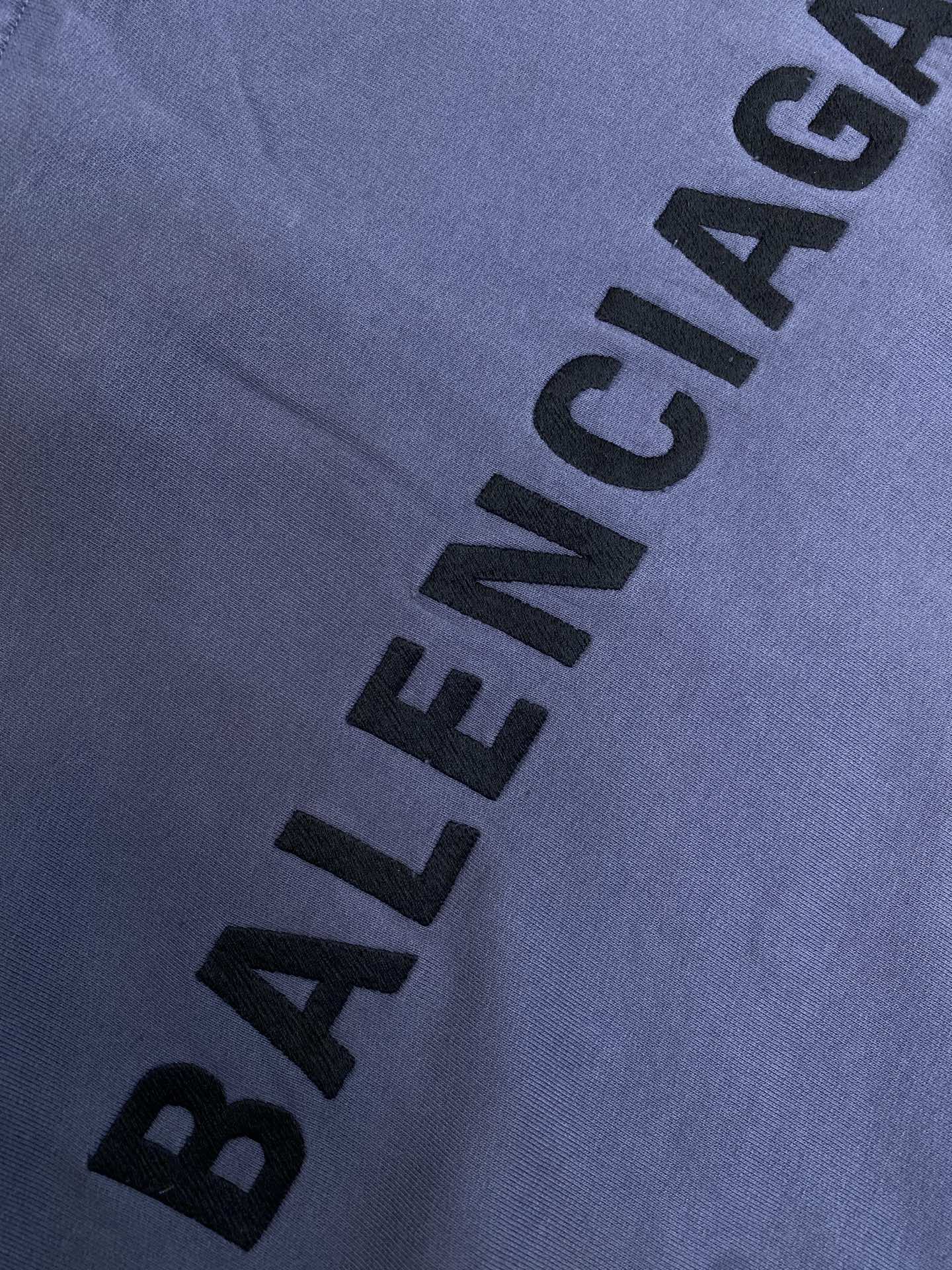 🌟🌟Balenciaga 连帽字母刺绣手绘长袖卫衣外套 正品11500购入开发 400克100%精梳棉巴