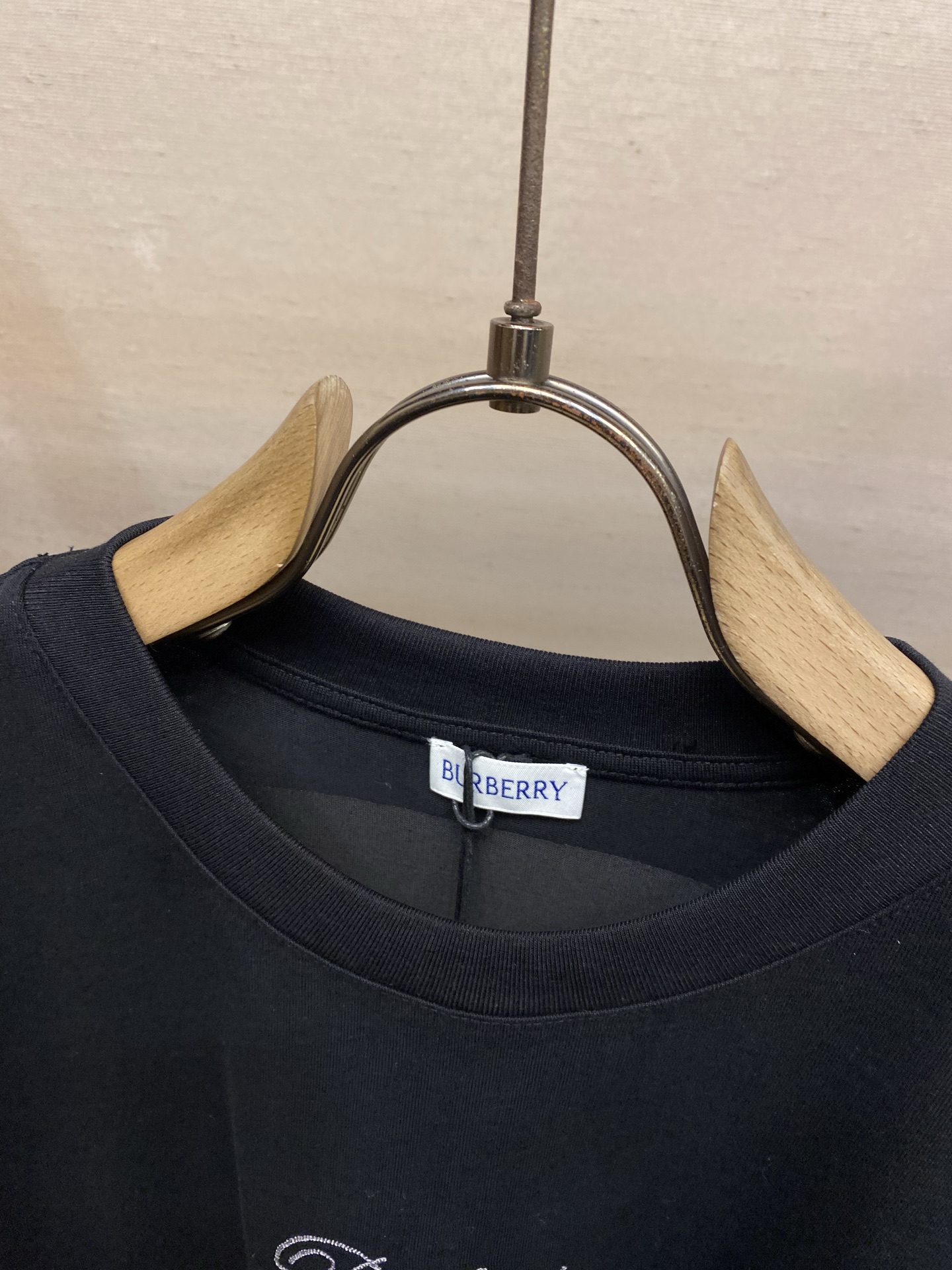 🌟🌟BBR Burberry男士短袖T恤， 柔软透气，夏天穿超舒服!背部草书Logo+格纹刺绣，细节满分