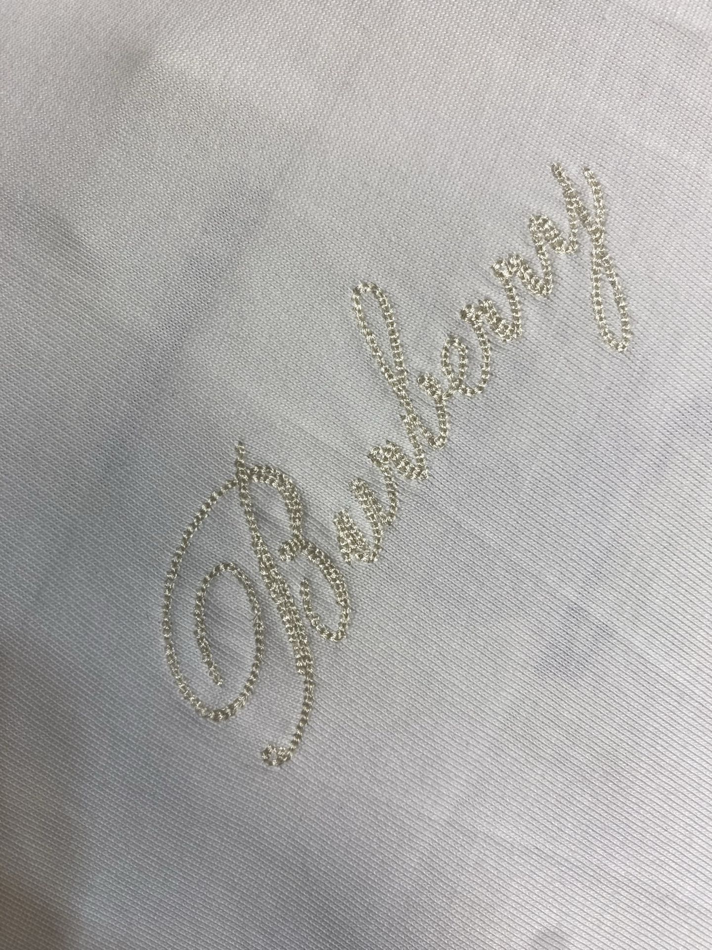 🌟🌟BBR Burberry男士短袖T恤， 柔软透气，夏天穿超舒服!背部草书Logo+格纹刺绣，细节满分