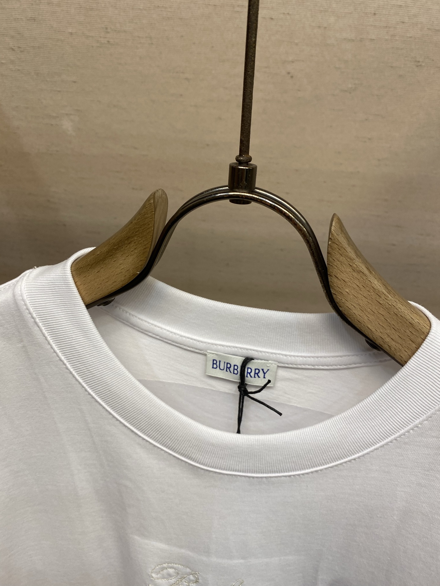 🌟🌟BBR Burberry男士短袖T恤， 柔软透气，夏天穿超舒服!背部草书Logo+格纹刺绣，细节满分