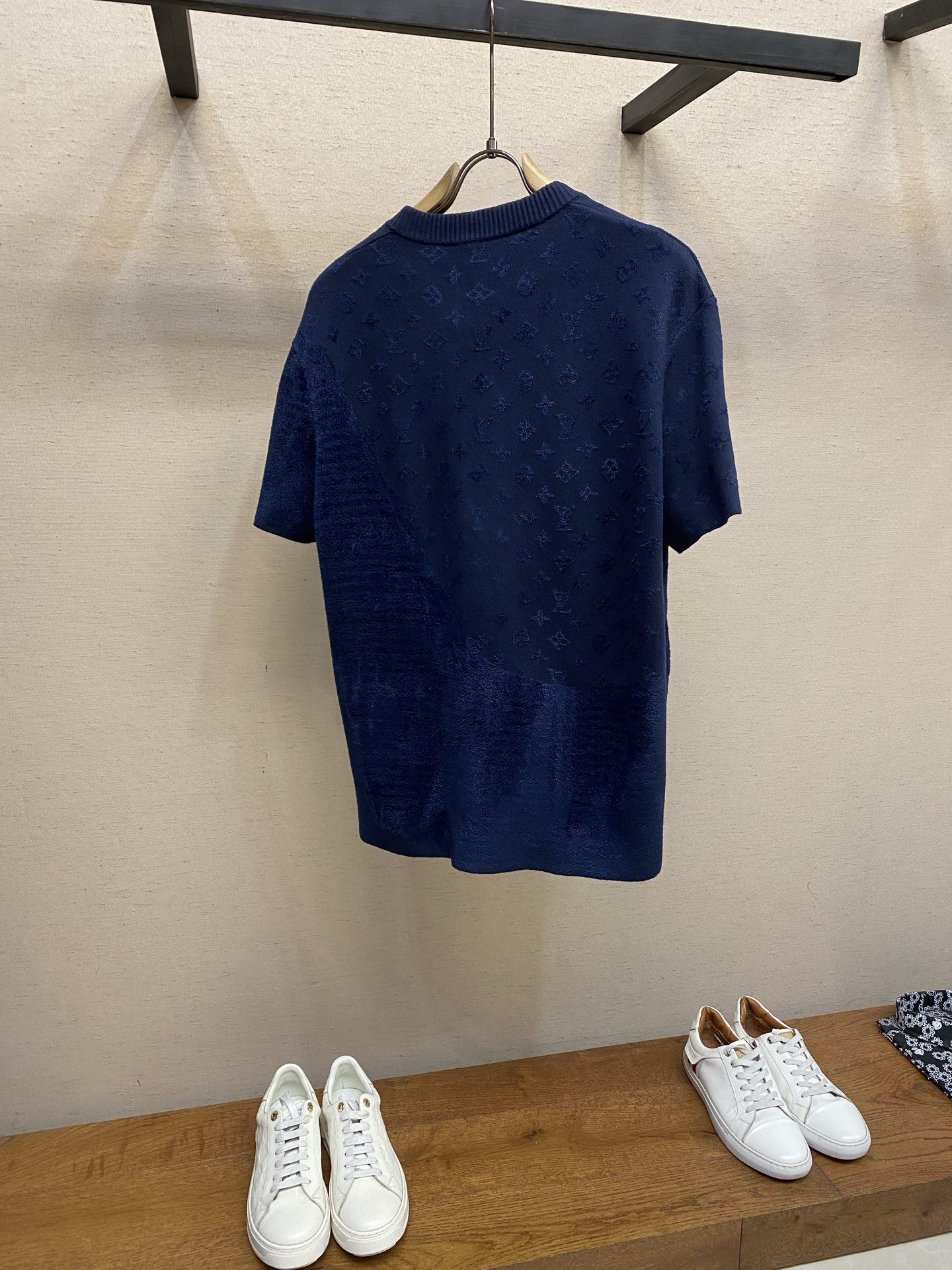 🌟🌟1V 提花短袖圆领衫 正品15100购入开发 60支高品精疏棉纱 18支人棉蜈蚣松纱 采用日本进口机