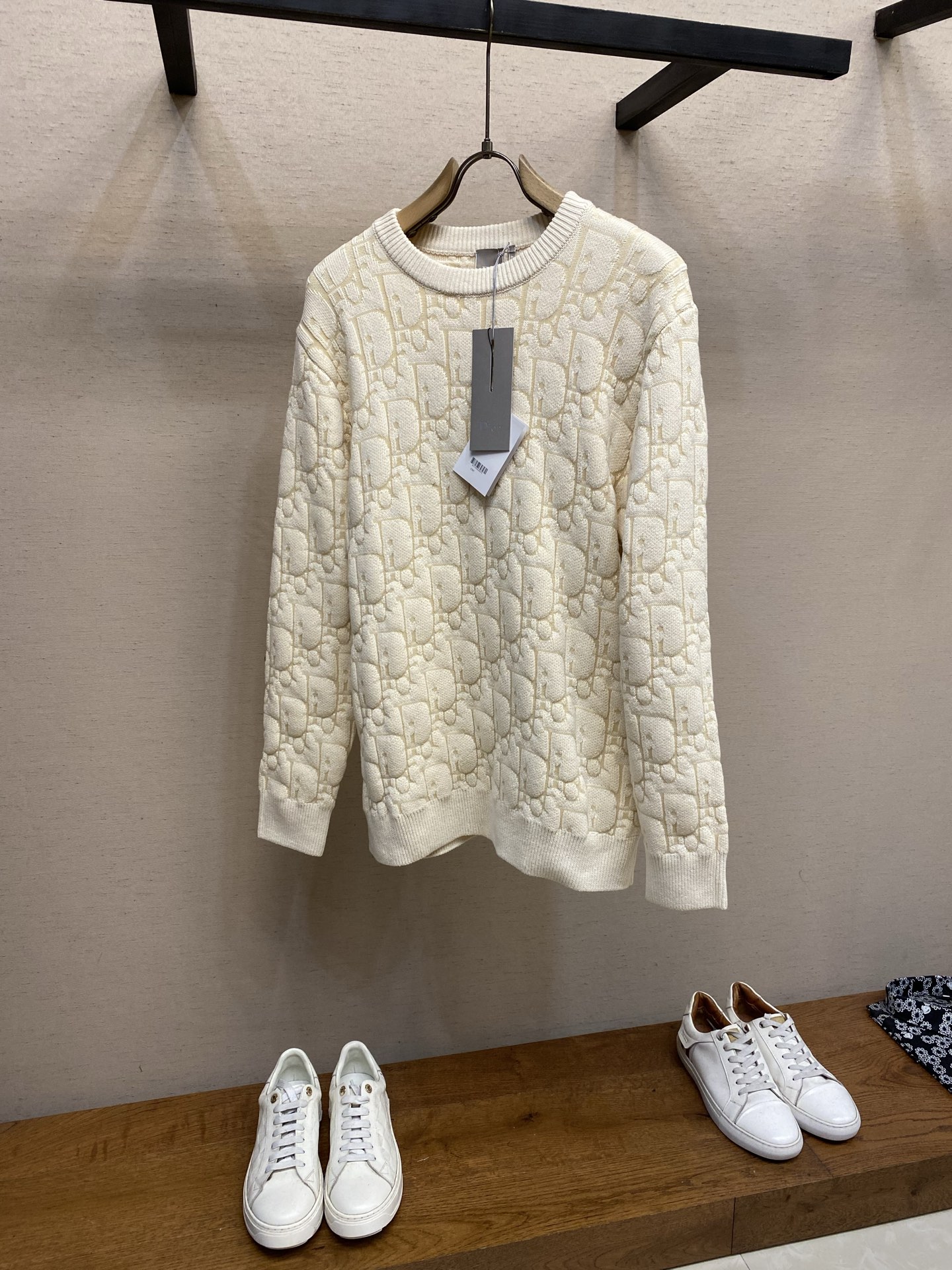 🌟🌟Dior Dior Oblique提花针织衫，经典 标志性Oblique图案，品牌辨识度超高 高品质