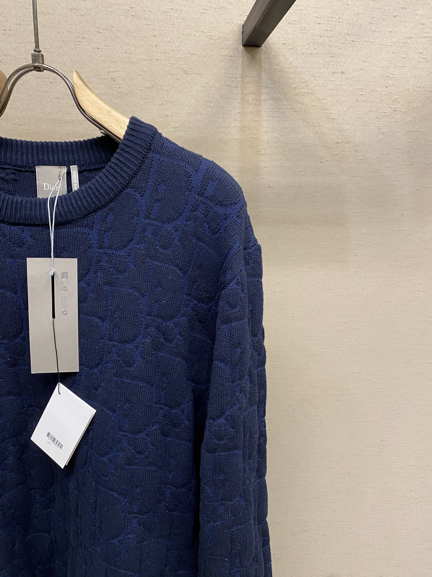 🌟🌟Dior Dior Oblique提花针织衫，经典 标志性Oblique图案，品牌辨识度超高 高品质