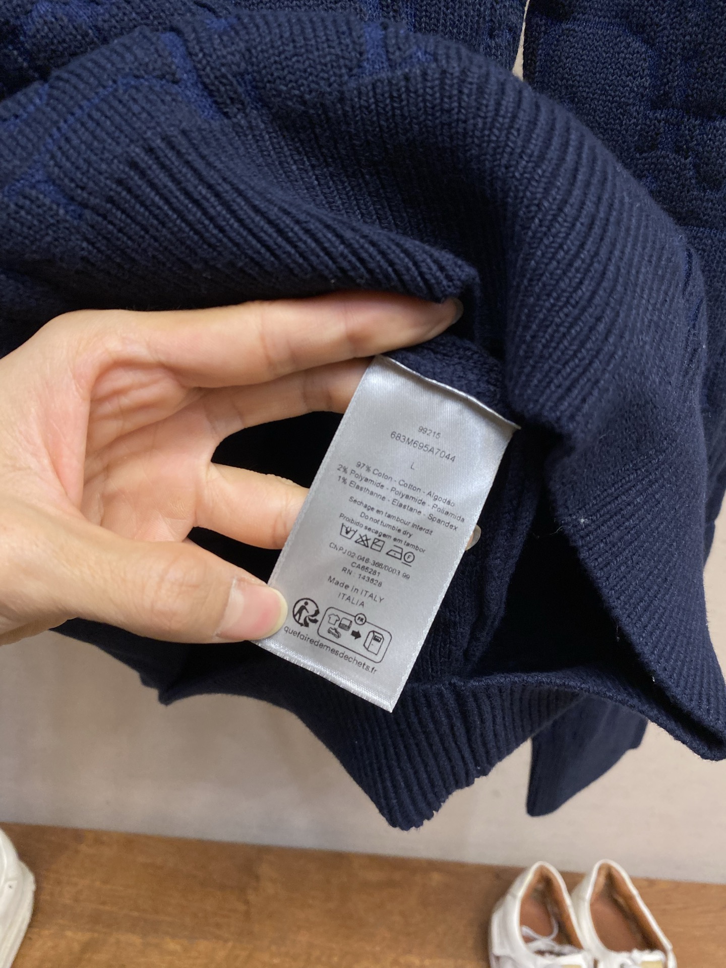 🌟🌟Dior Dior Oblique提花针织衫，经典 标志性Oblique图案，品牌辨识度超高 高品质