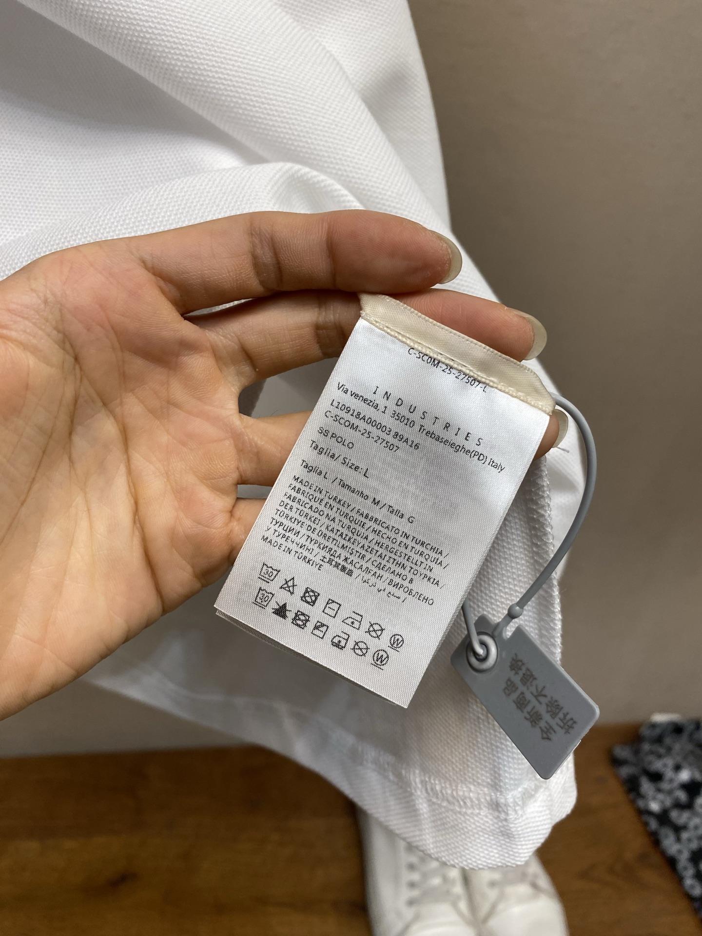 🌟🌟Moncler 刺绣标识短袖休闲POLO衫 正品3500购入开发 100%精梳棉六棱珠地布220克 