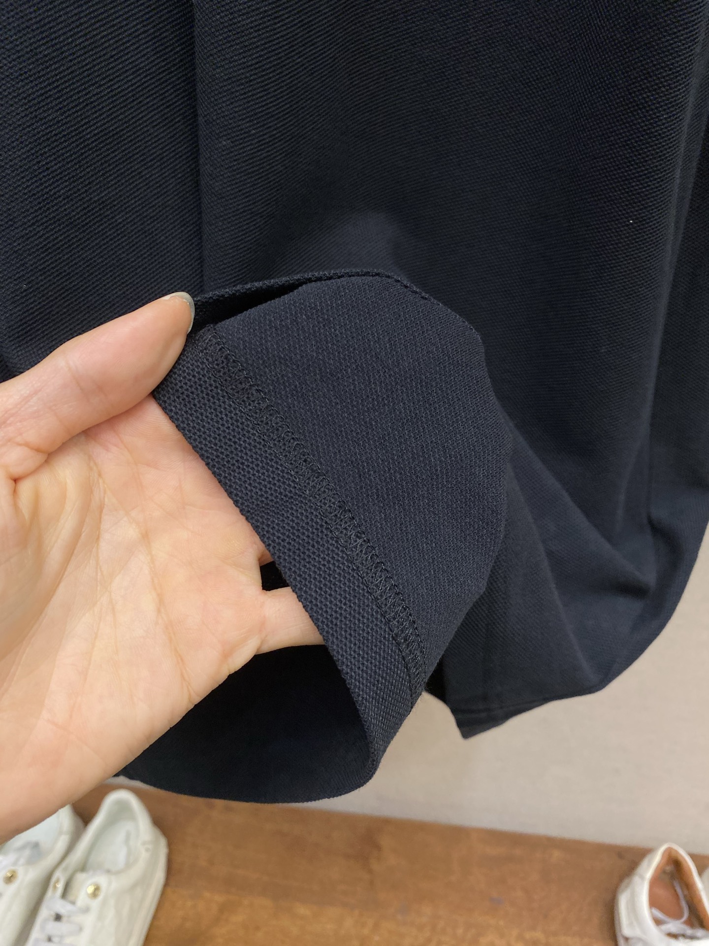 🌟🌟Moncler 刺绣标识短袖休闲POLO衫 正品3500购入开发 100%精梳棉六棱珠地布220克 